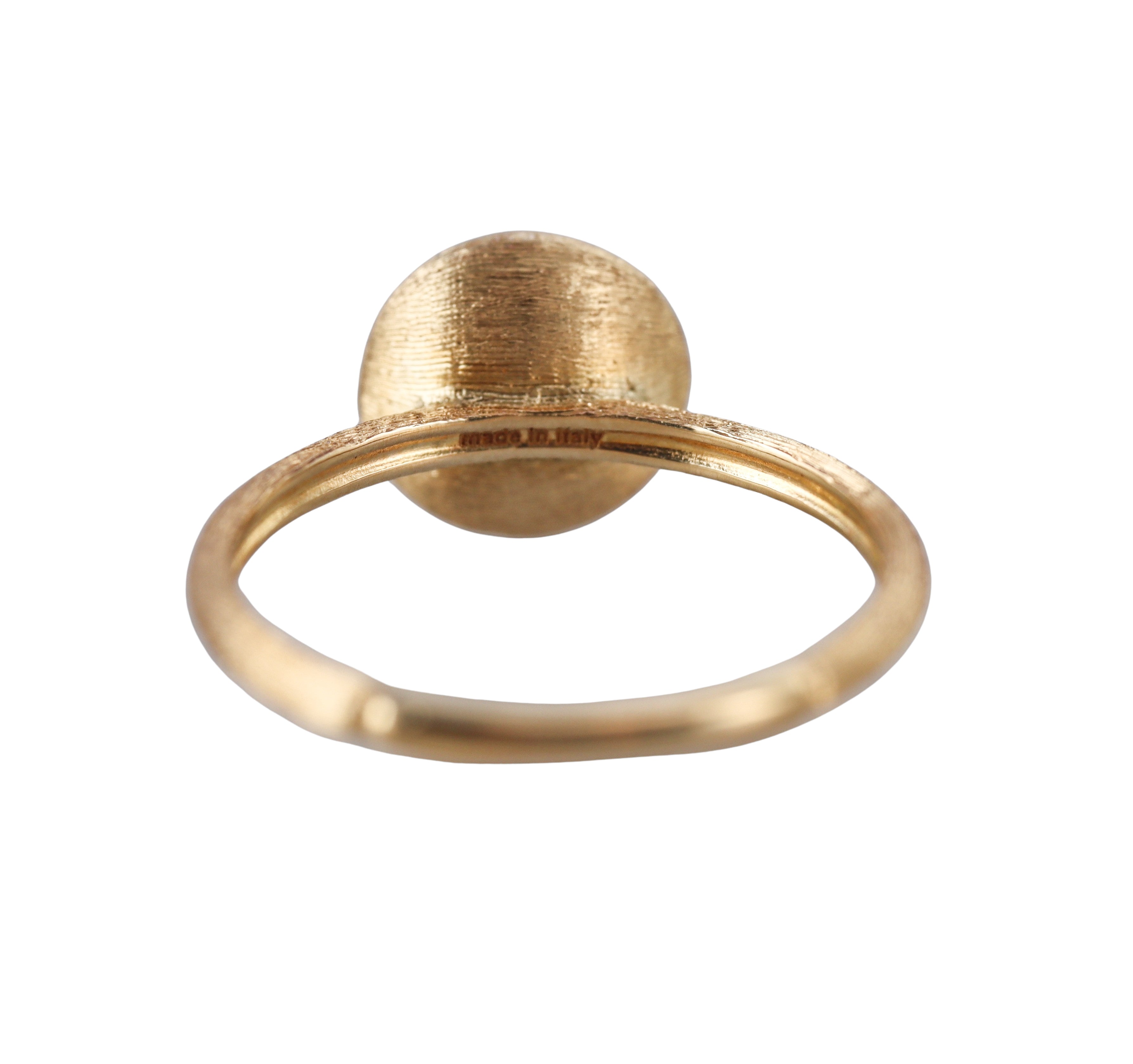 Marco Bicego Jaipur 18K Gold Mother of Pearl Small Ring