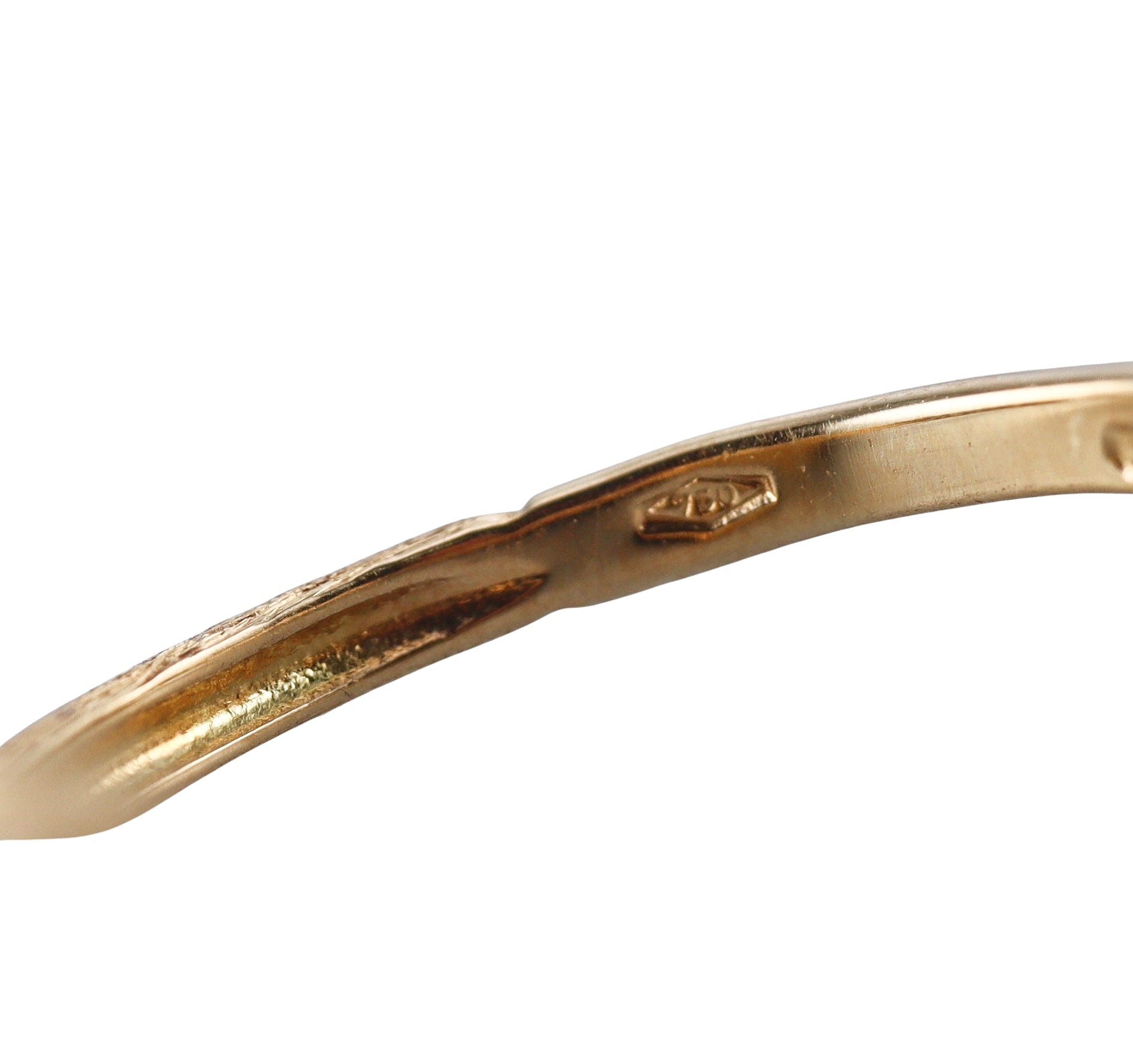 Marco Bicego Jaipur 18K Gold Mother of Pearl Small Ring