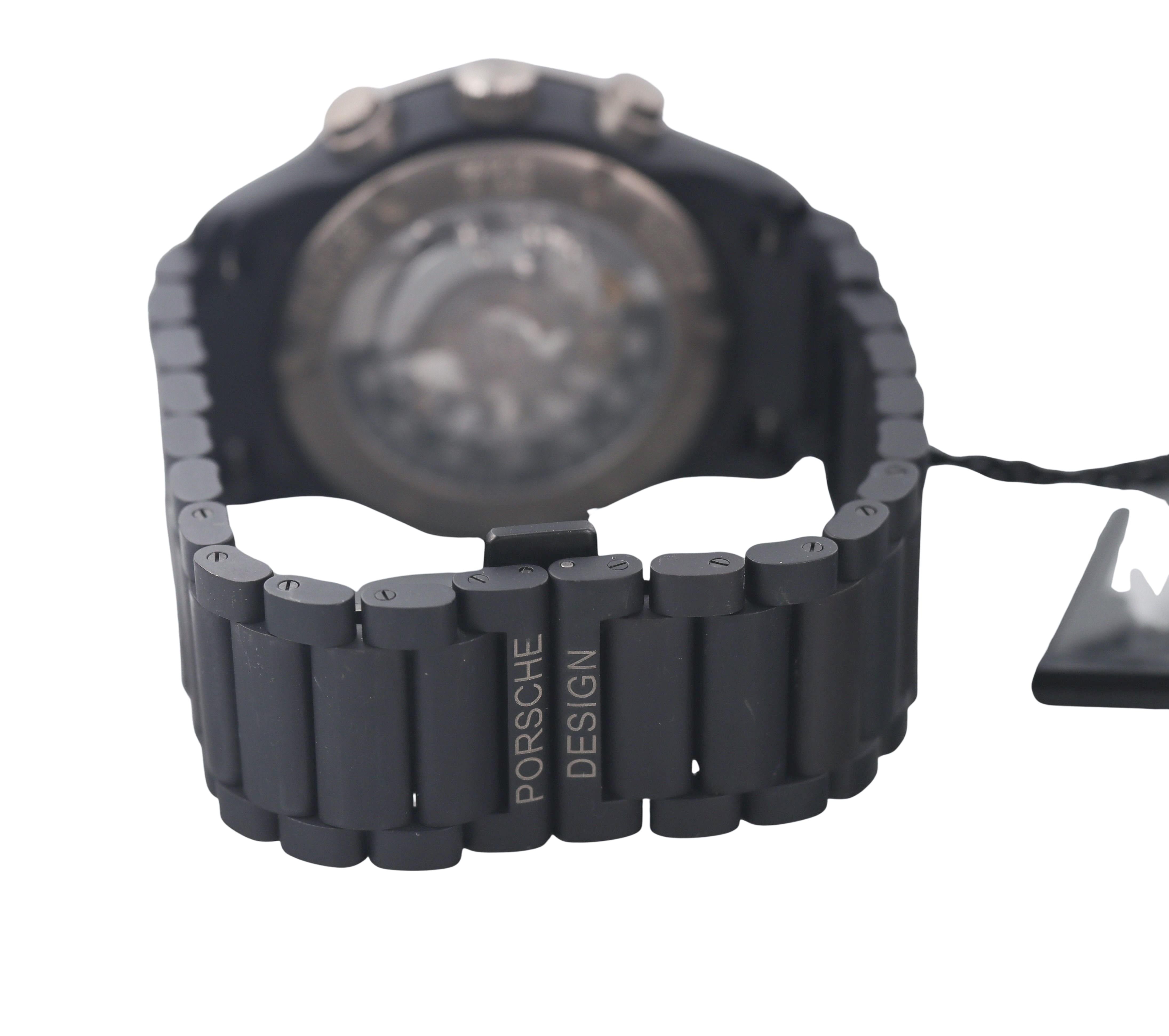 Porsche Design Dashboard Titanium Aluminum Automatic Watch 6612.14