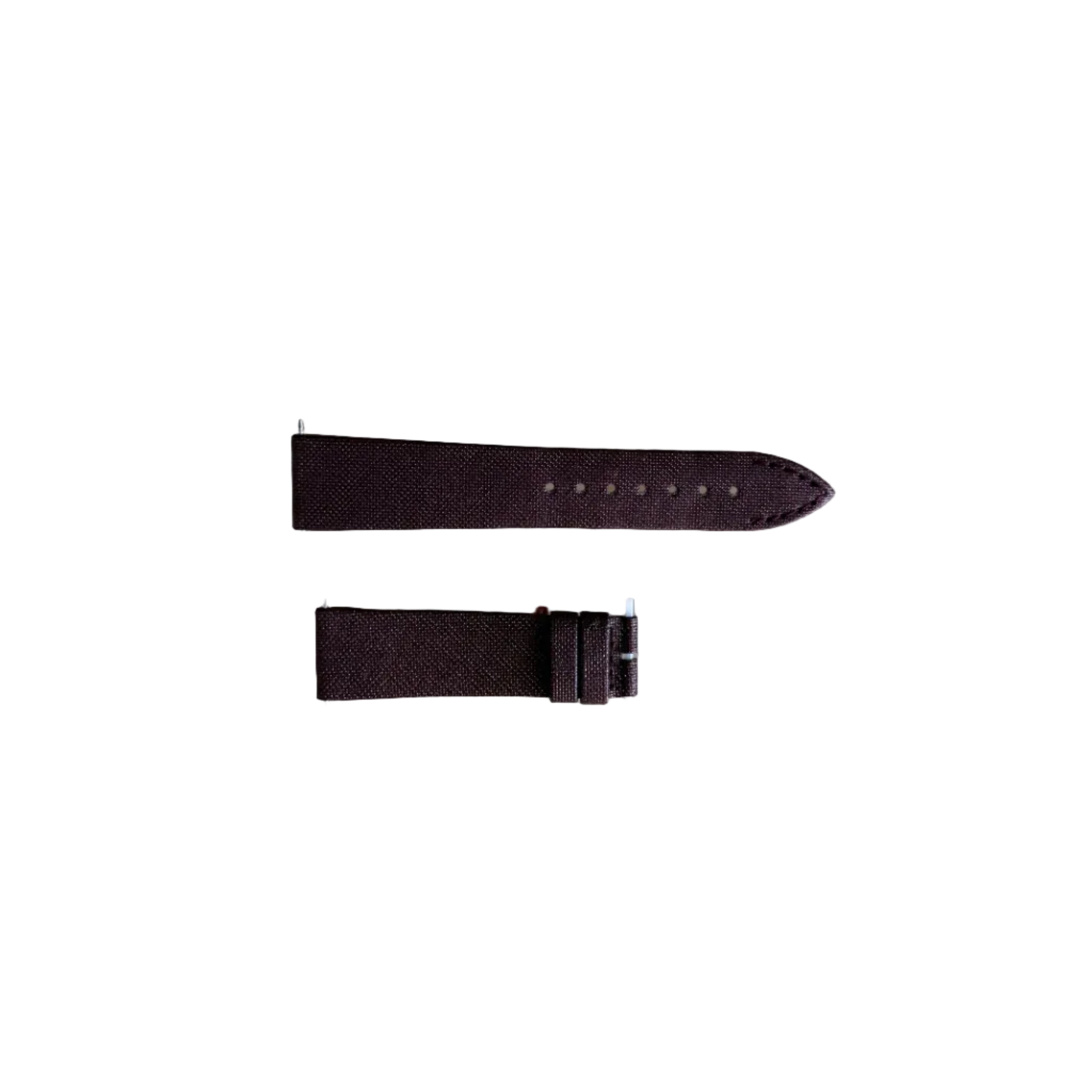 Authentic Jaeger LeCoultre Burgundy Texture Leather Watch Strap Band 18mm