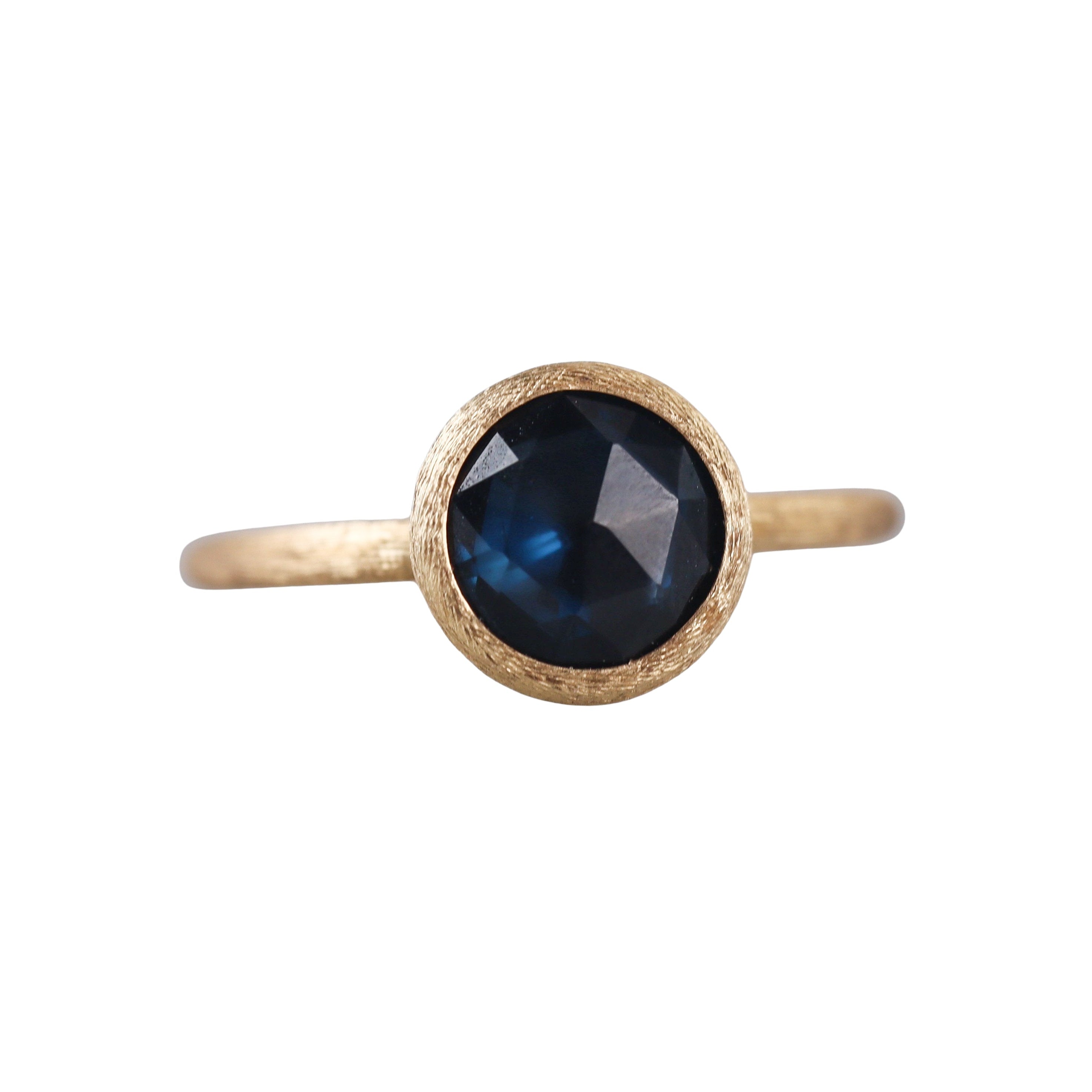 Marco Bicego Jaipur 18K Gold London Blue Topaz Small Ring
