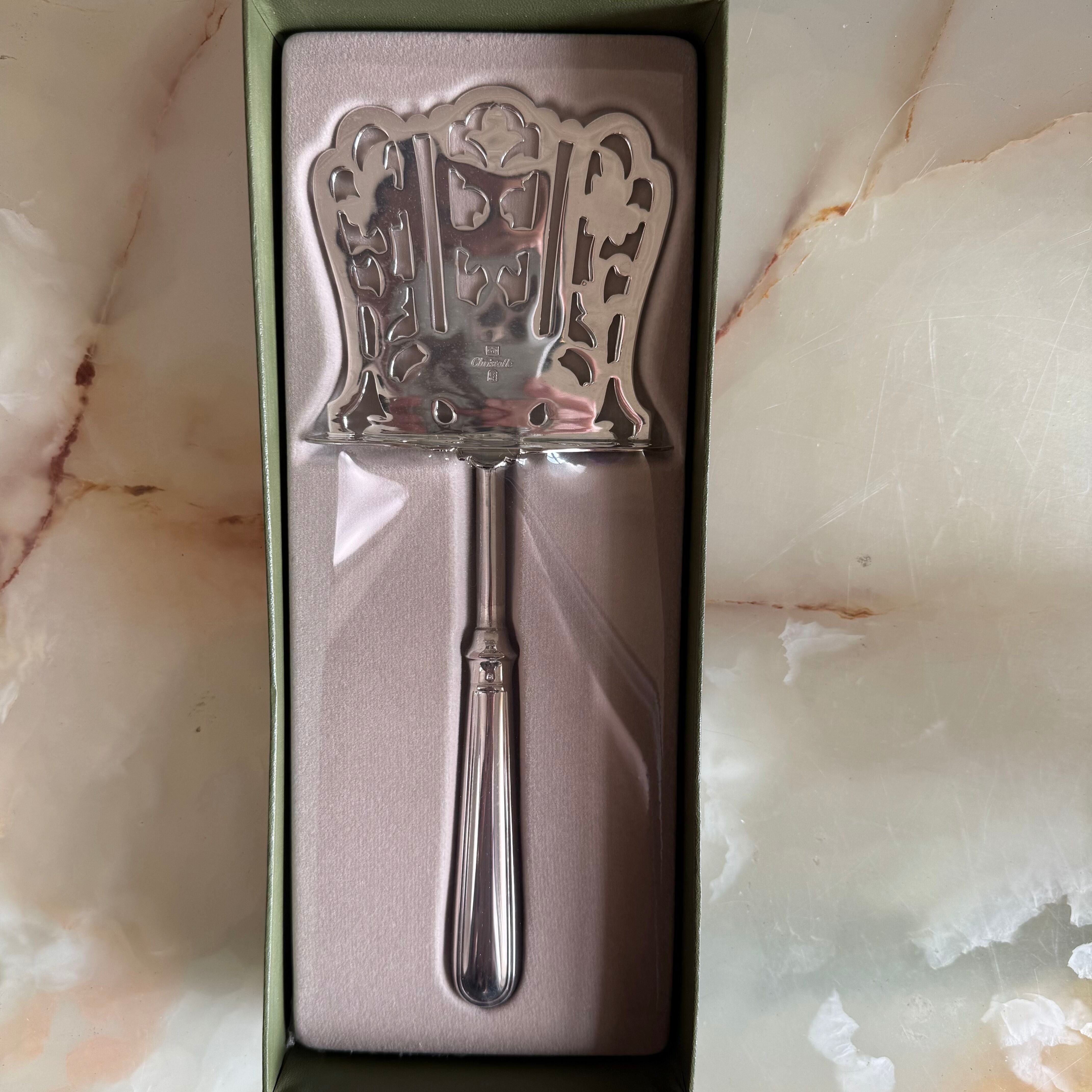 Christofle Albi Silver Plated Asparagus Server 0021057