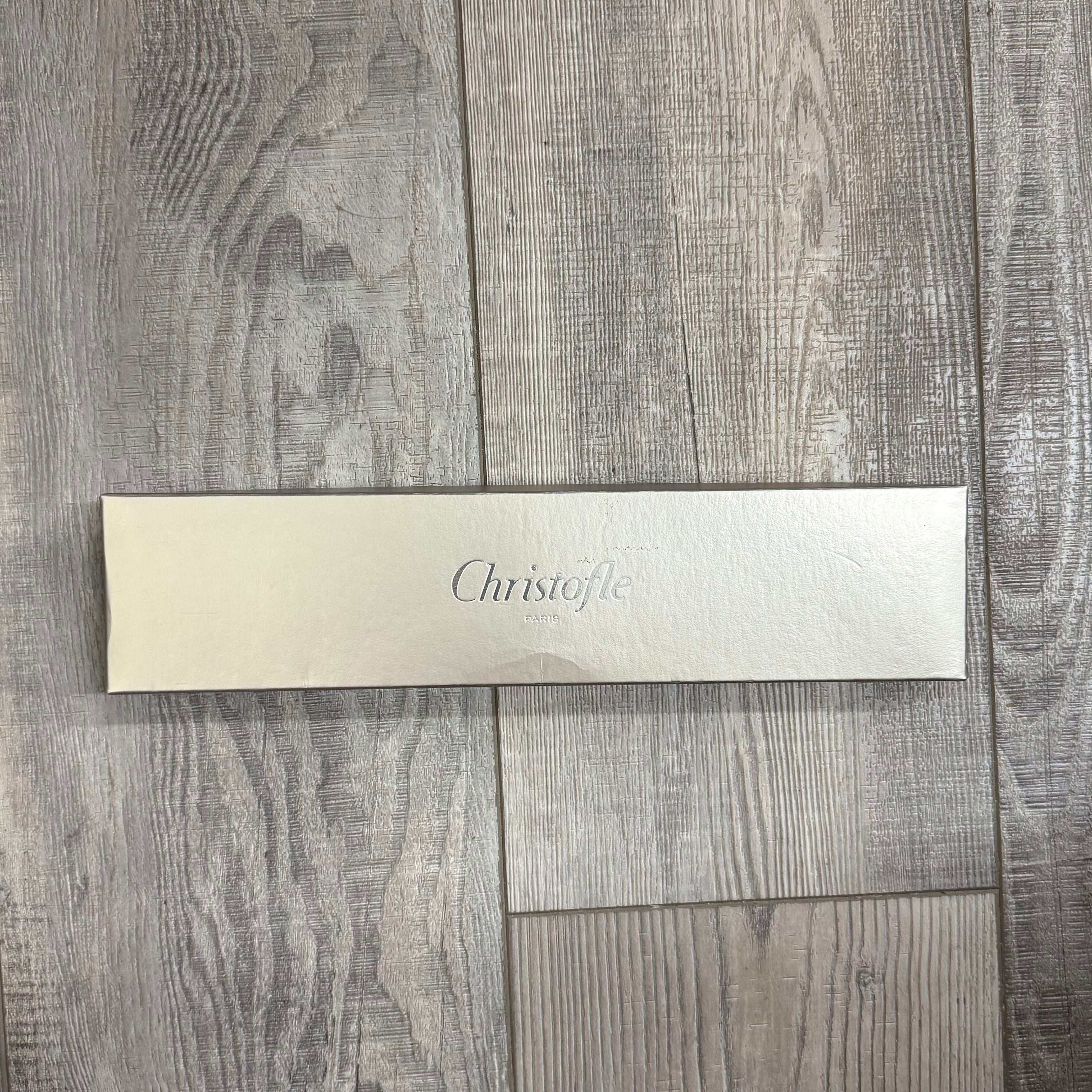 Christofle Albi Silver Plated Salad Serving Spoon 0021082