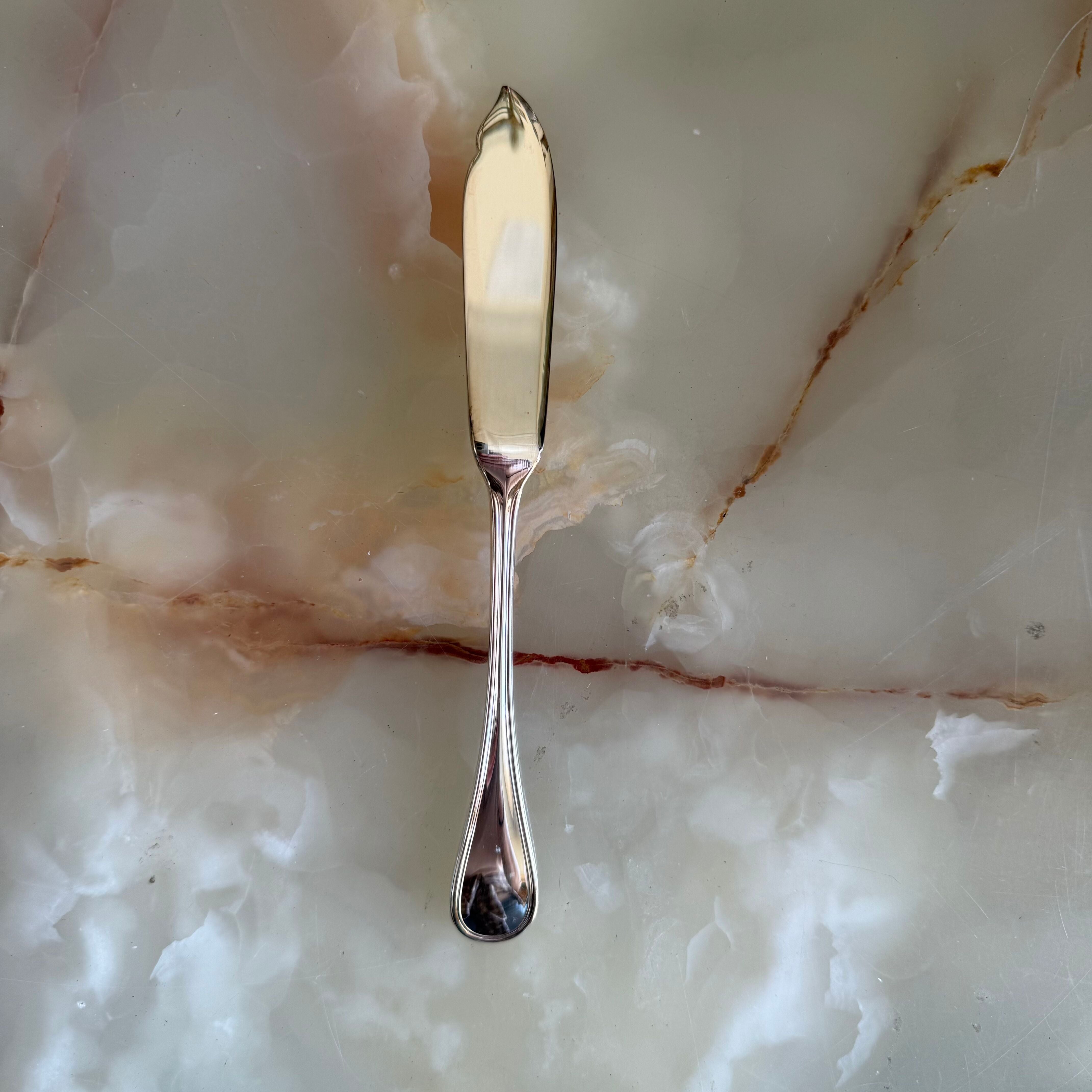 Christofle Albi Silver Plated Fish Knife Set of 6 0021020