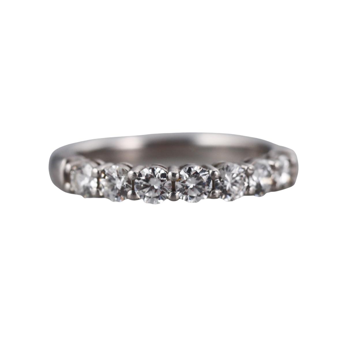 Tiffany & Co Platinum Diamond Band Ring