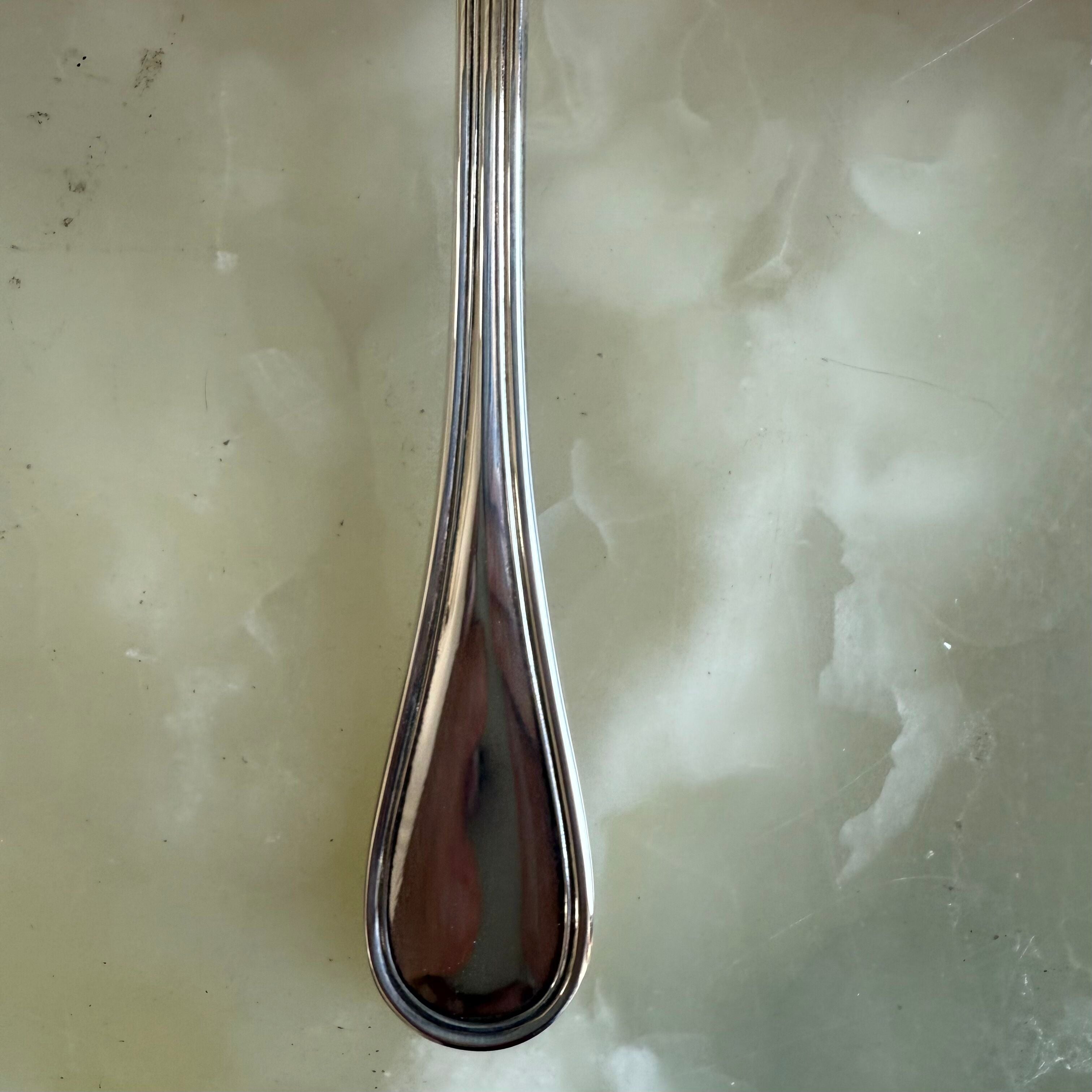 Christofle Albi Silver Plated Flat Ice Cream Server 0021071