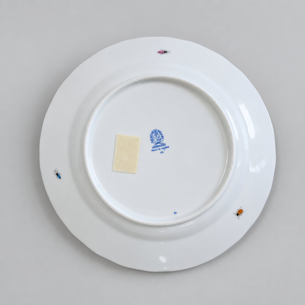 Herend Porcelain Rothschild Bird Dinner Plate 1525-0-00/RO-6