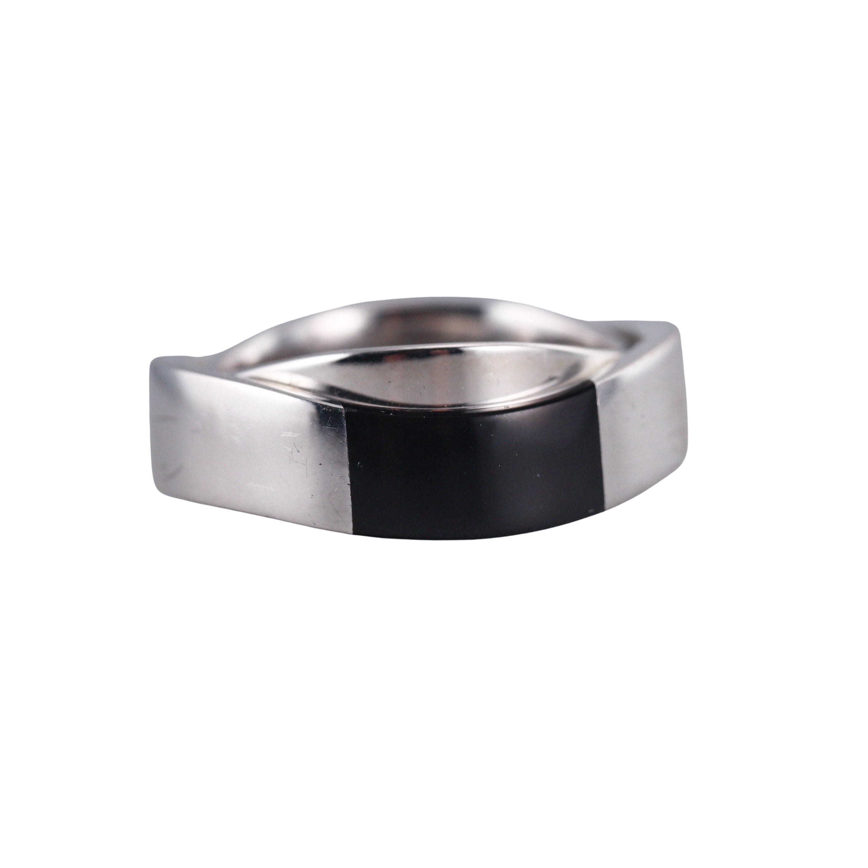 Montblanc Profile Sterling Ring with Resin Inlay 36210