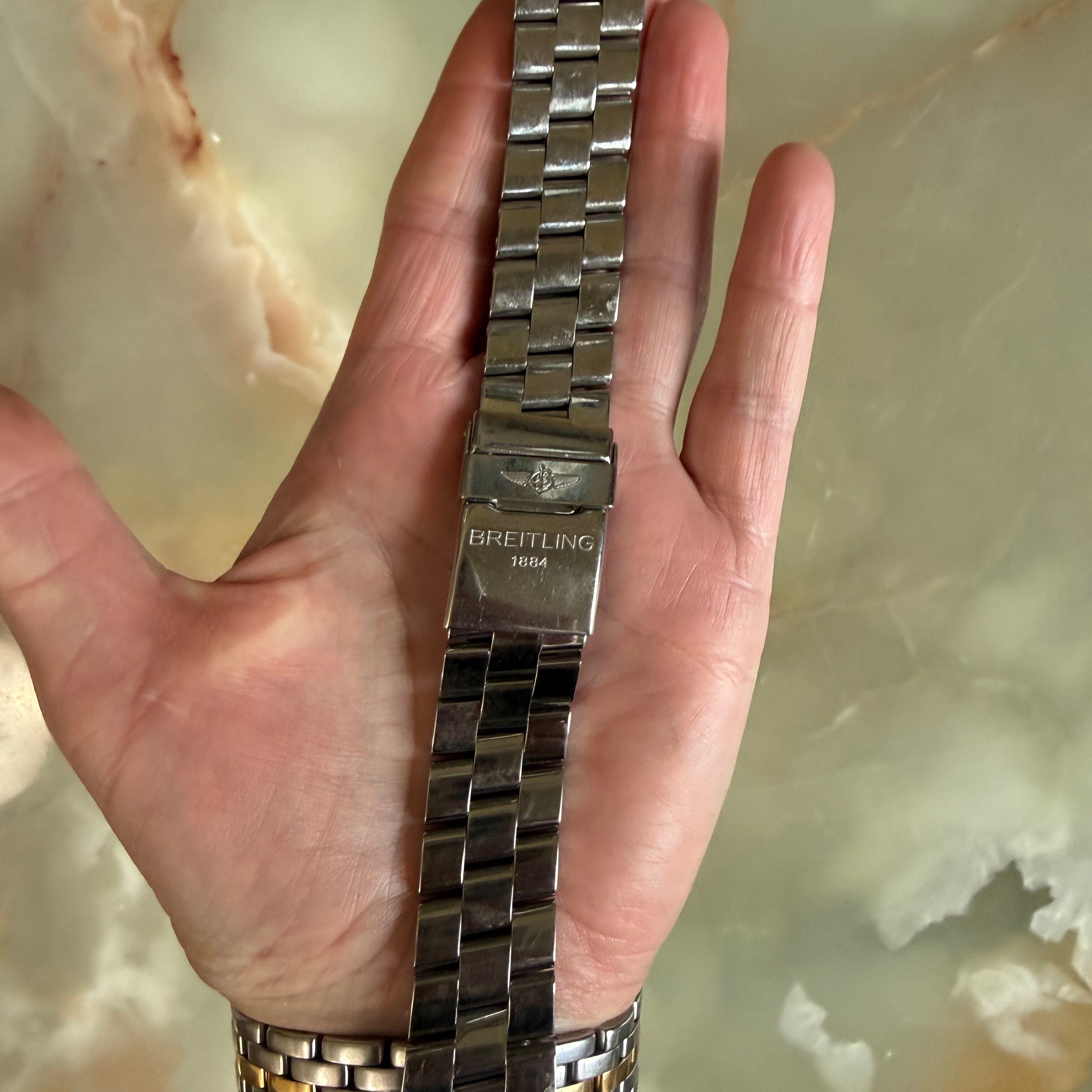 Authentic Breitling Stainless Steel 22mm Watch Bracelet W4608