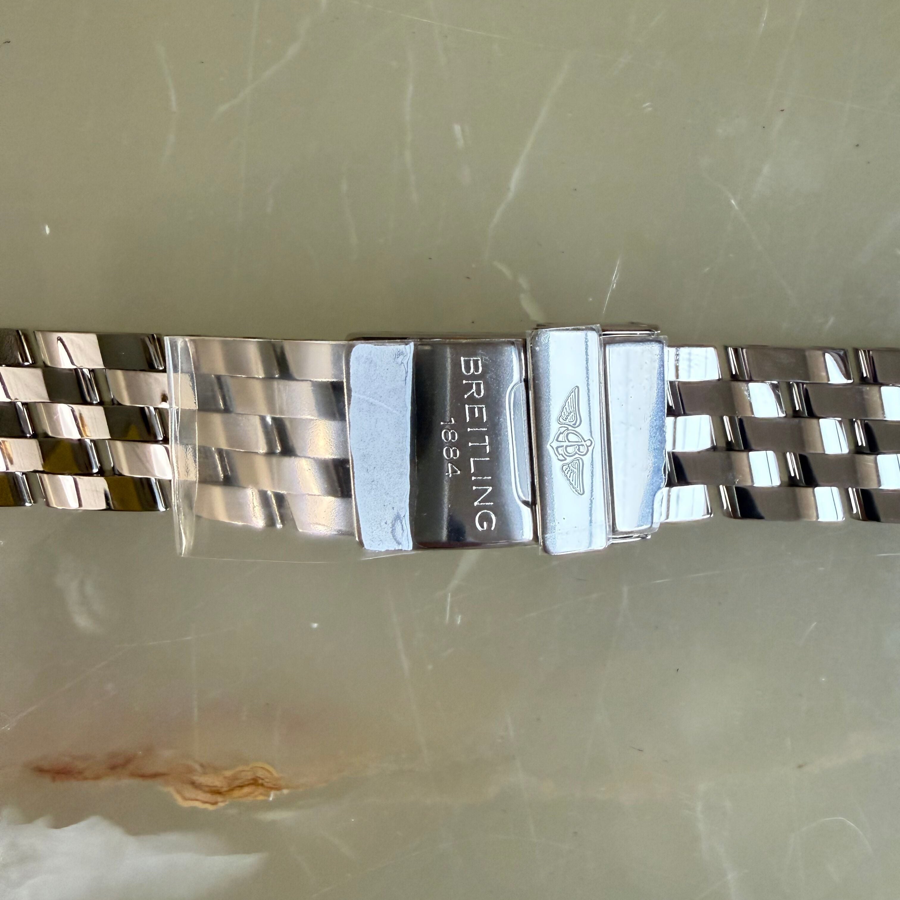 Authentic Breitling Stainless Steel 18mm Watch Bracelet W2414