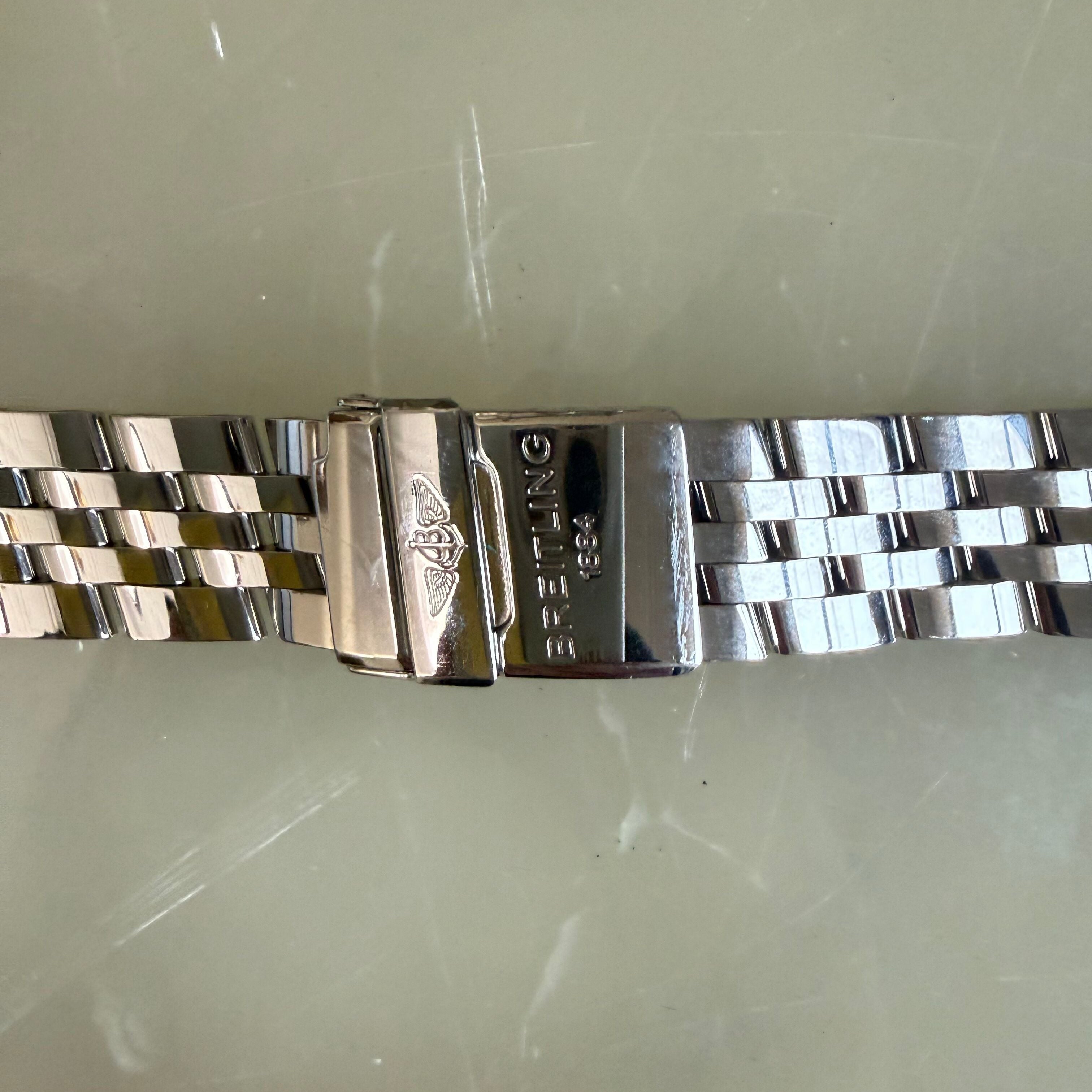 Authentic Breitling Stainless Steel 22mm Watch Bracelet S3906
