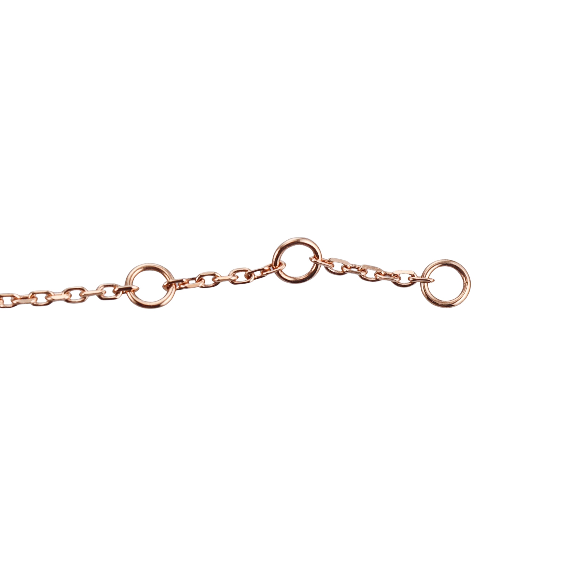 Fred Force 10 18k Rose Gold Chain Bracelet X-Small