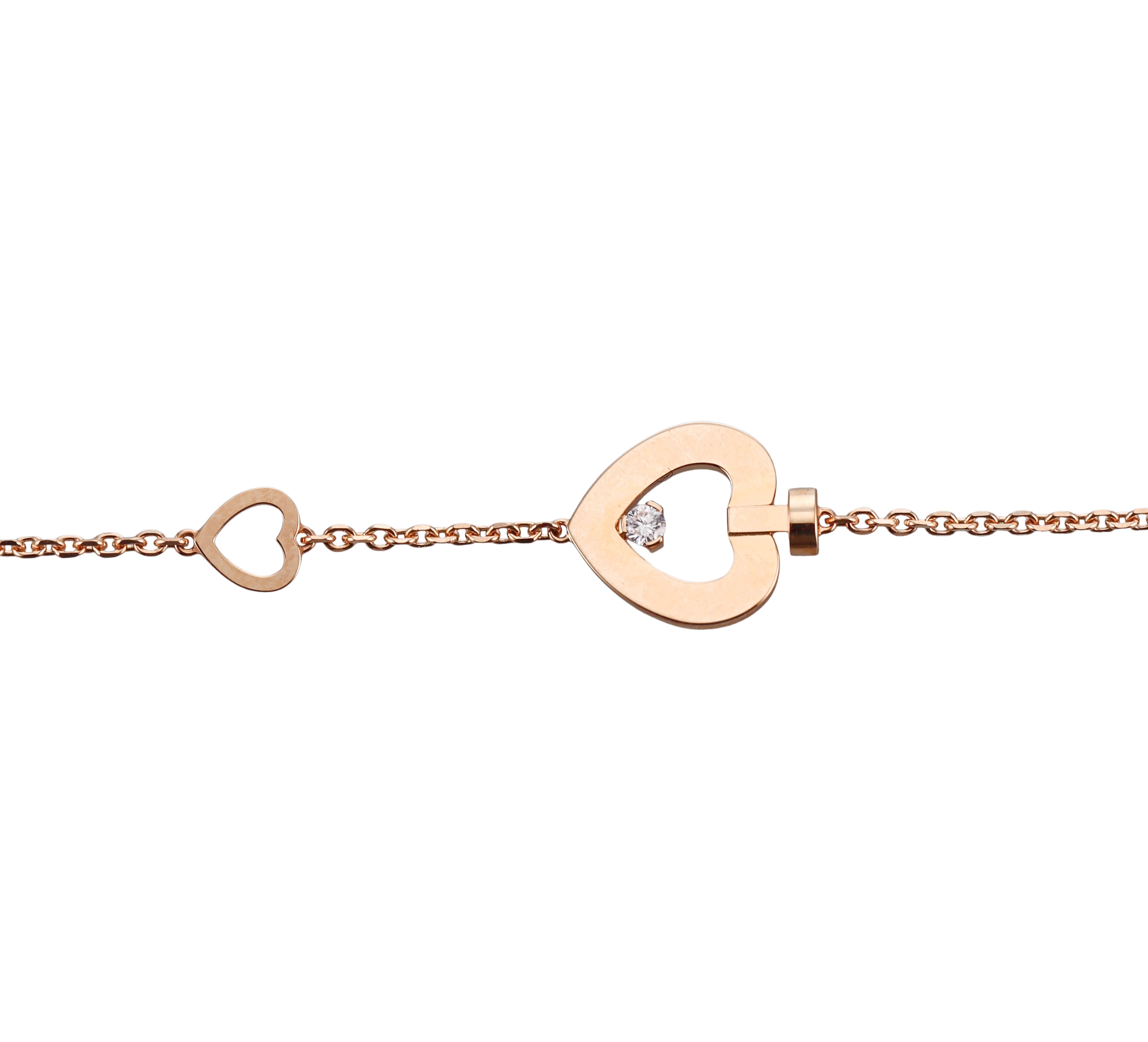 Fred Pretty Woman 18k Diamond Heart Bracelet