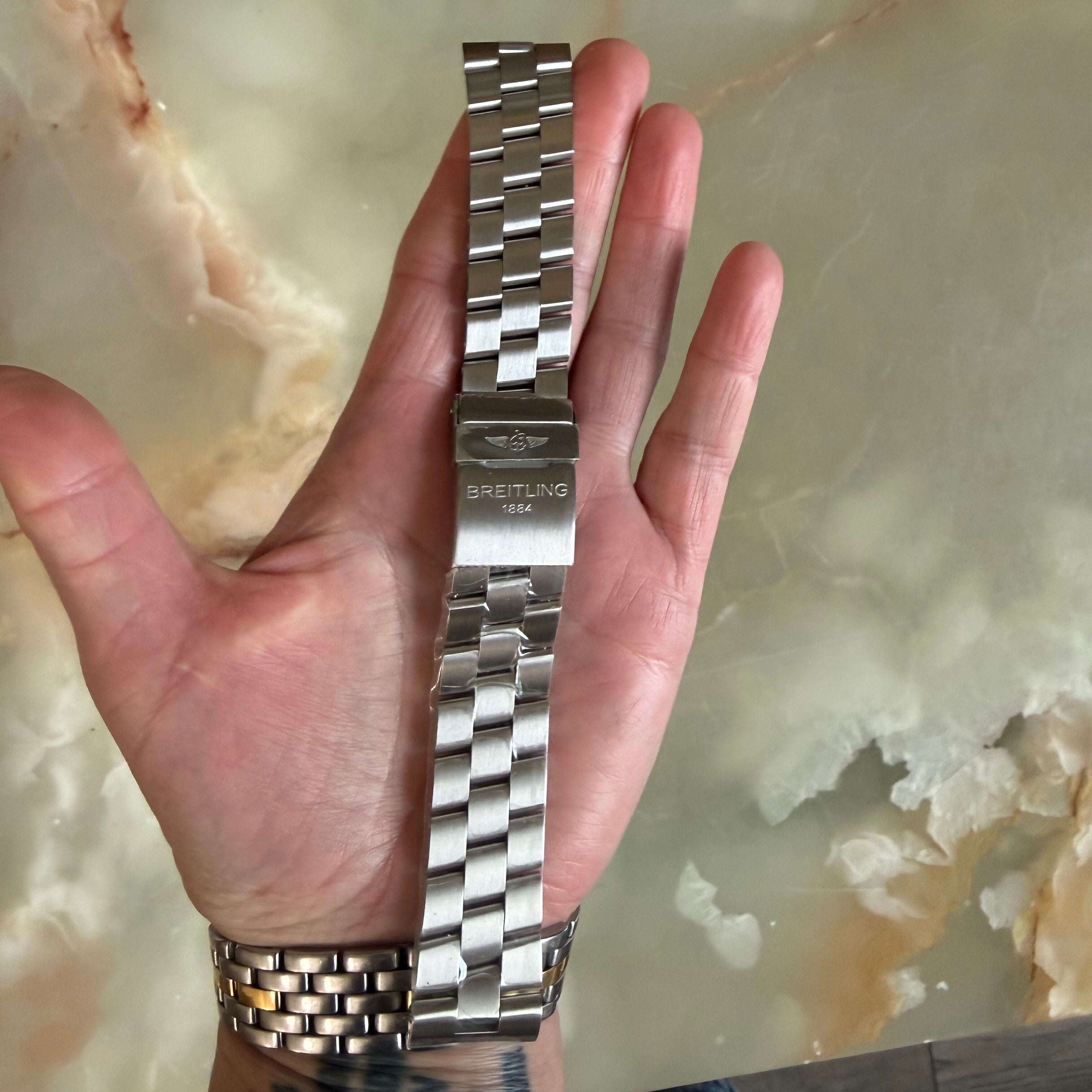 Authentic Breitling Stainless Steel 22mm Watch Bracelet W1311