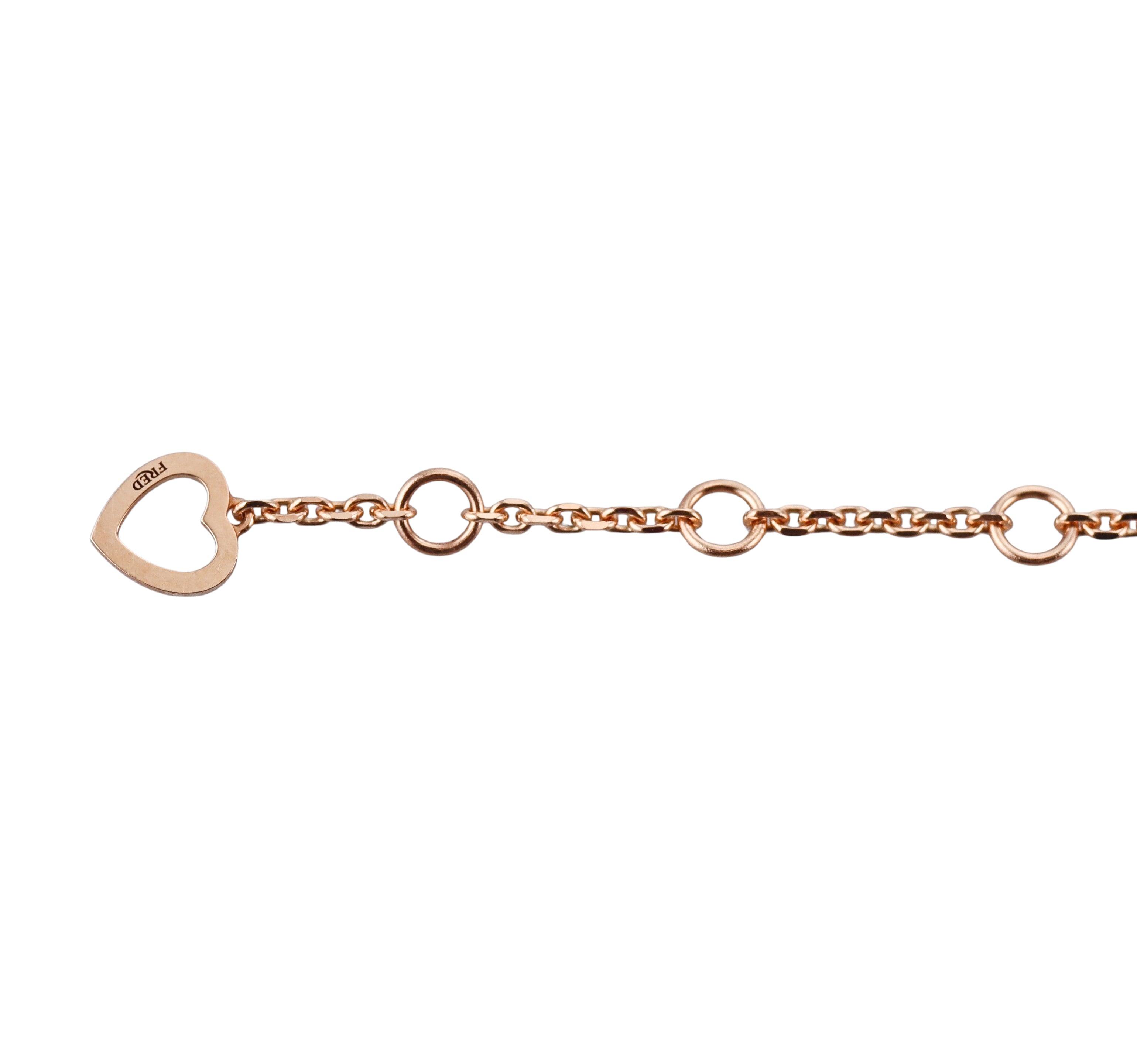 Fred Pretty Woman 18k Diamond Heart Bracelet