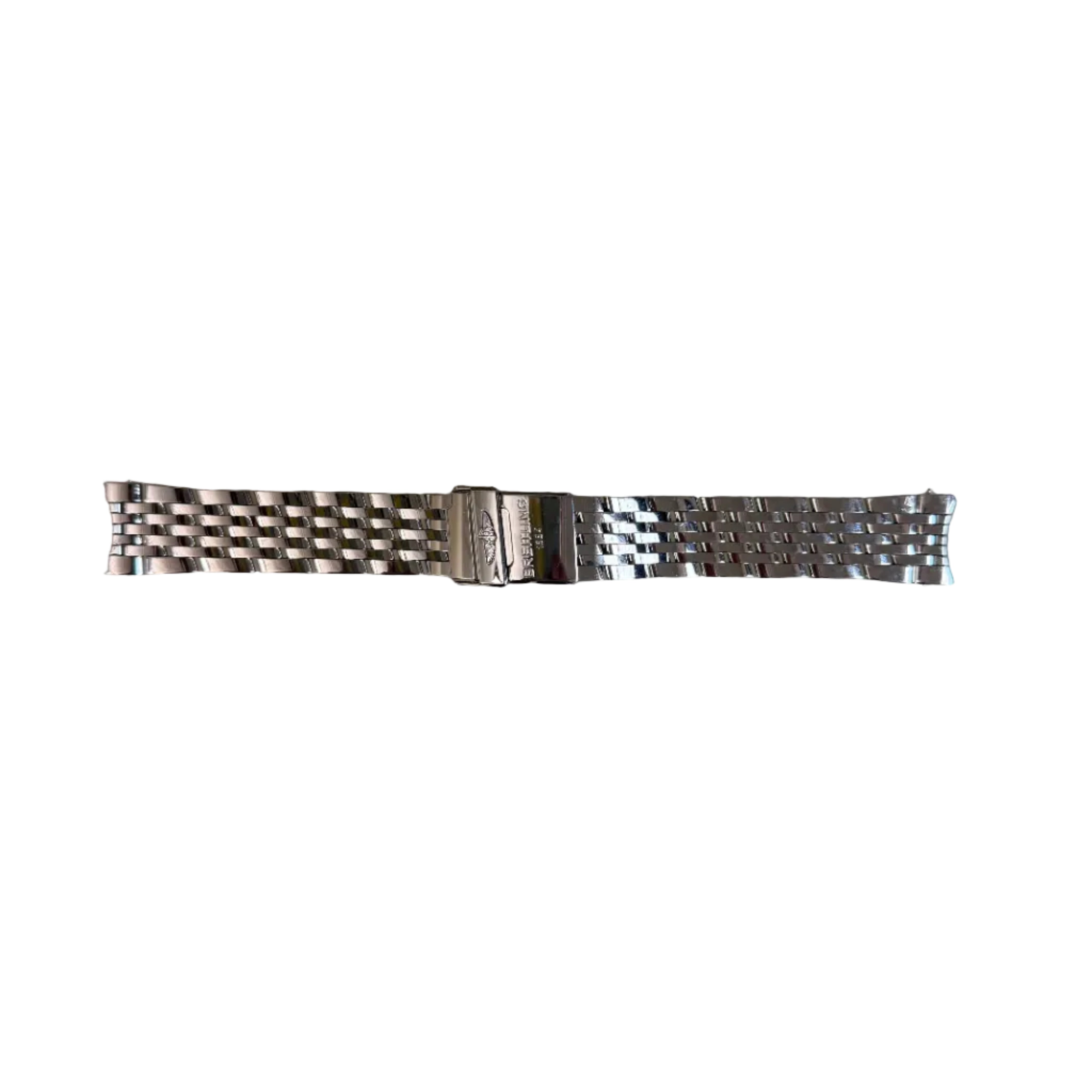 Authentic Breitling Stainless Steel 20mm Watch Bracelet S3607