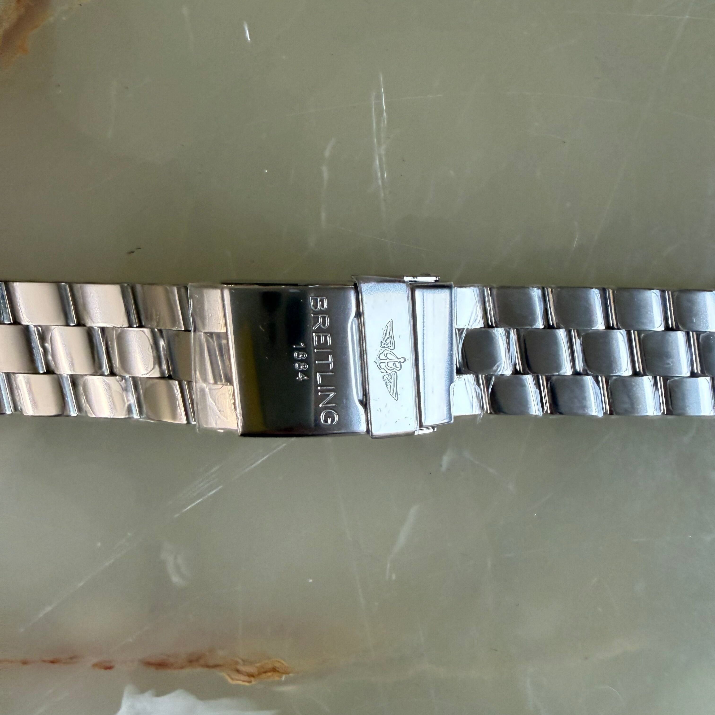 Authentic Breitling Stainless Steel 22mm Watch Bracelet W0211