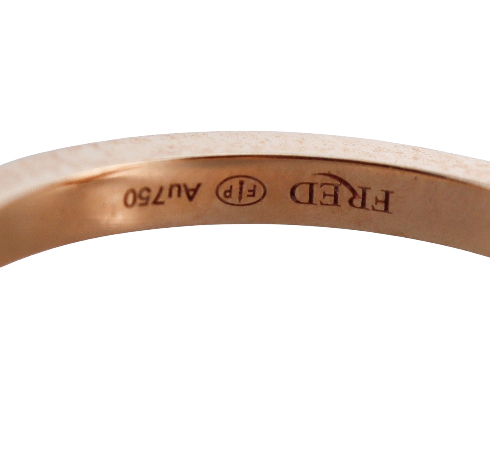 Fred Pretty Woman 18k Gold Diamond Mini Heart Ring