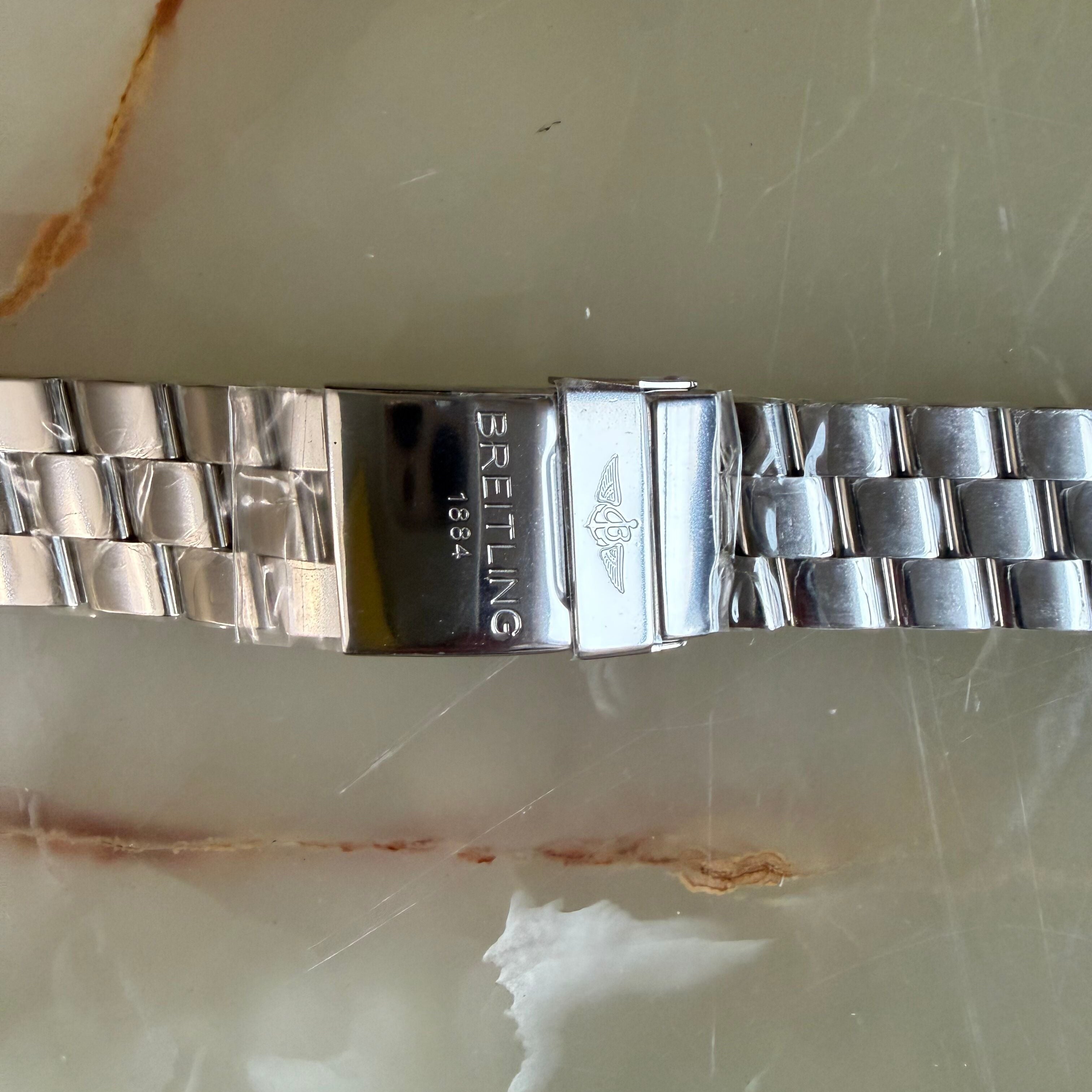 Authentic Breitling Stainless Steel 22mm Watch Bracelet W0211