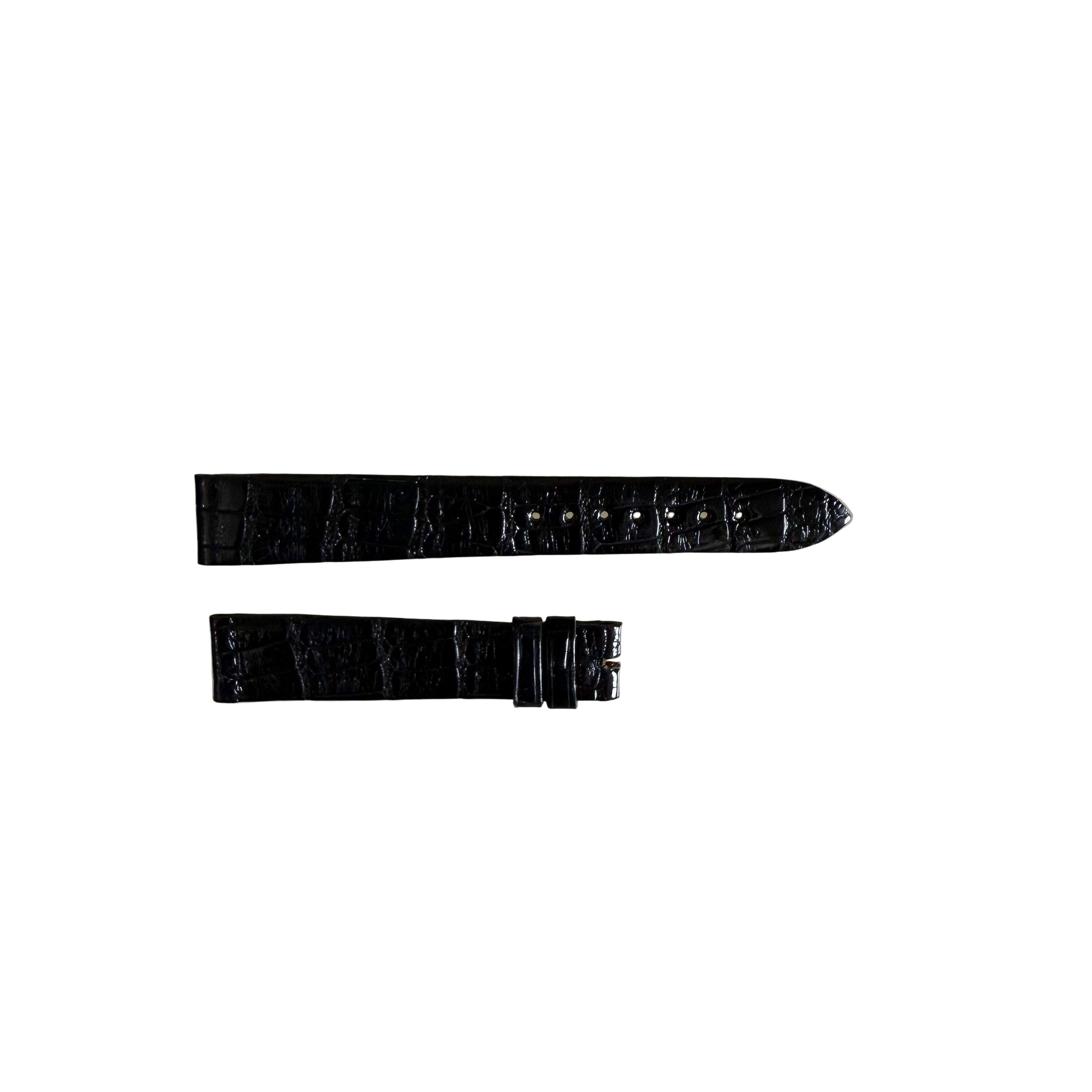 Authentic Breguet Black Crocodile Watch Strap Band 16mm