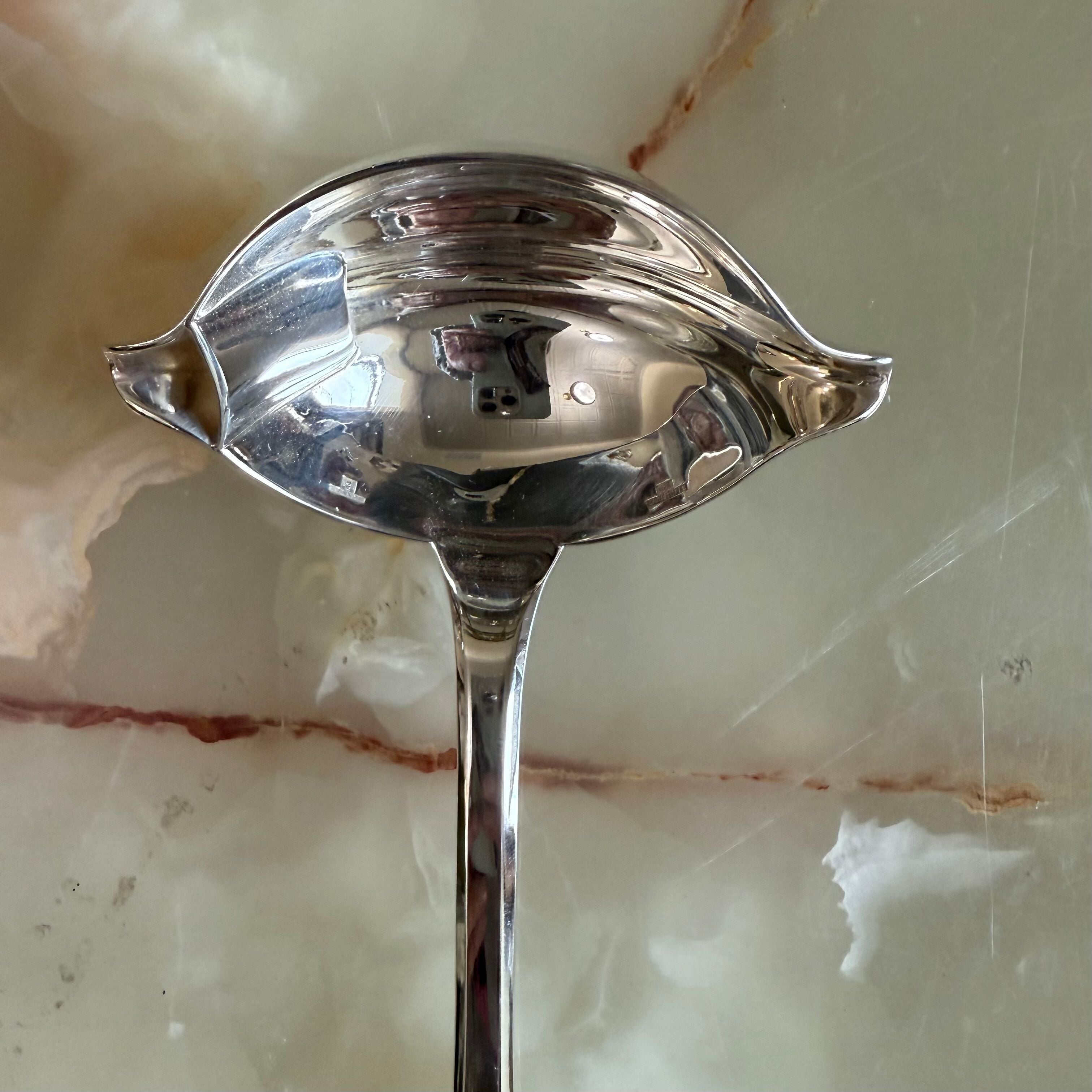 Christofle Cluny Silver Plated Fat & Lean Gravy Ladle 0016041