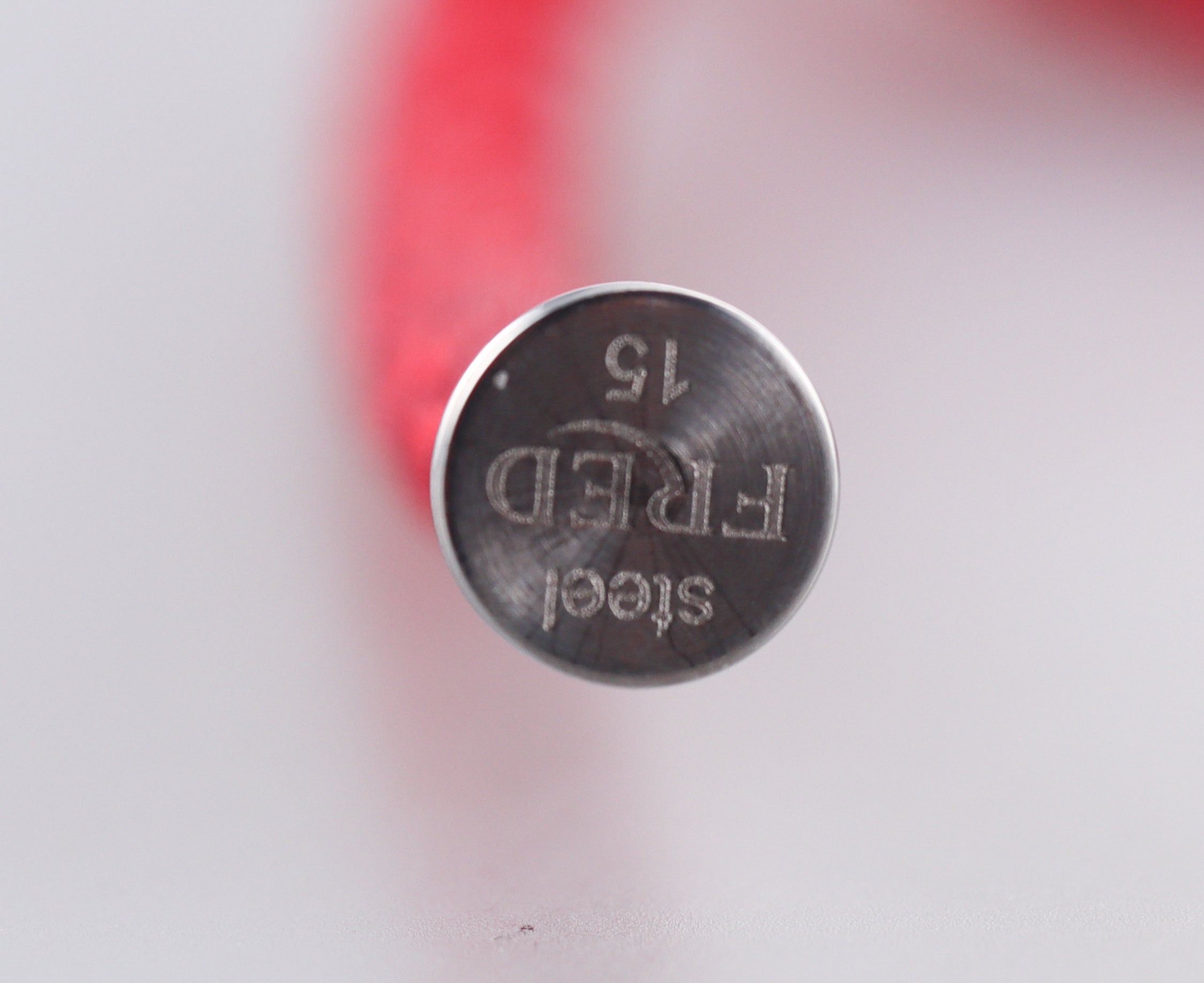 Fred Force 10 Bracelet Red Double Cable Large QA-1450