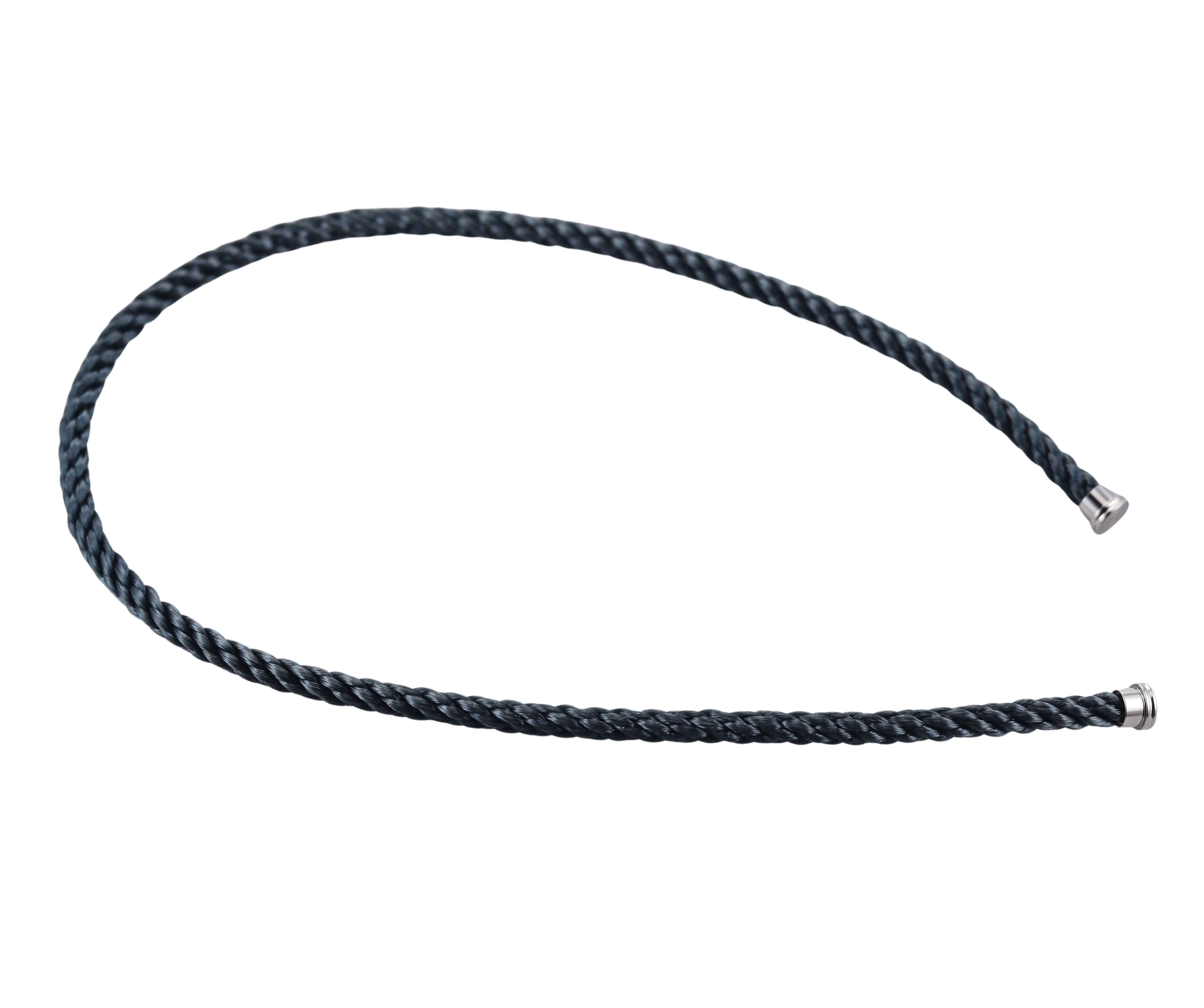 Fred Force 10 Bracelet Grey Storm Double Cable Large QA-1449