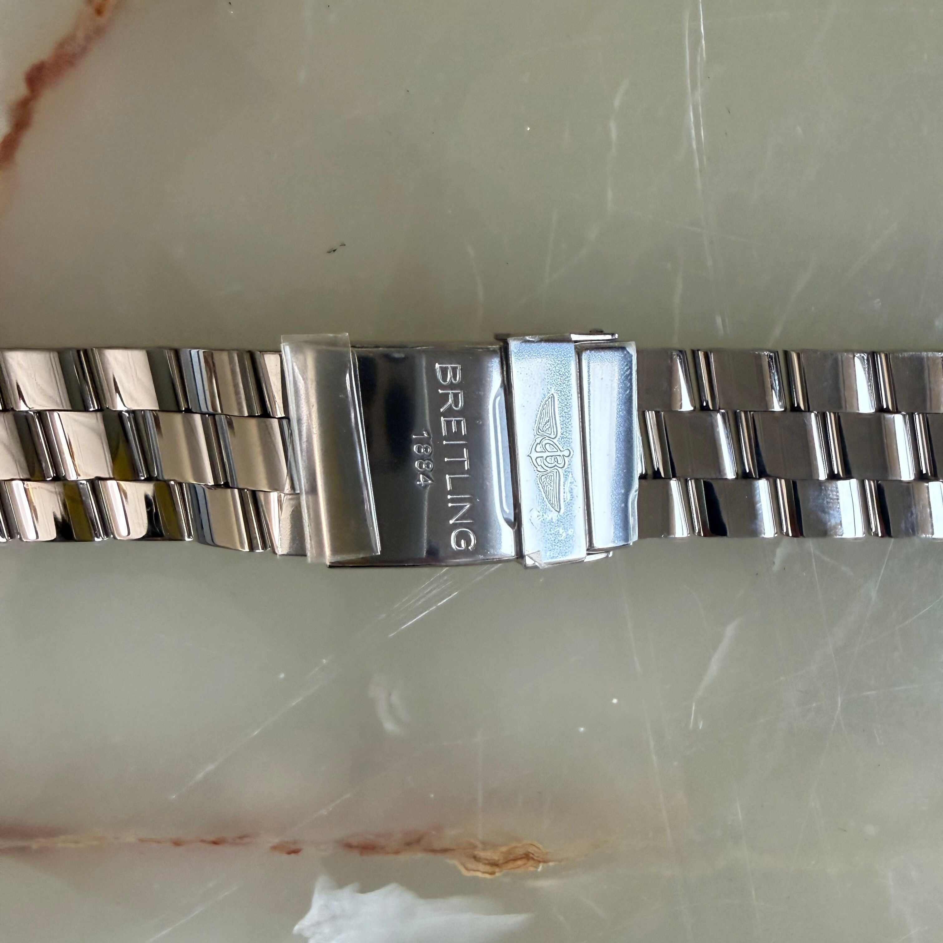 Authentic Breitling Stainless Steel 22mm Watch Bracelet W0409