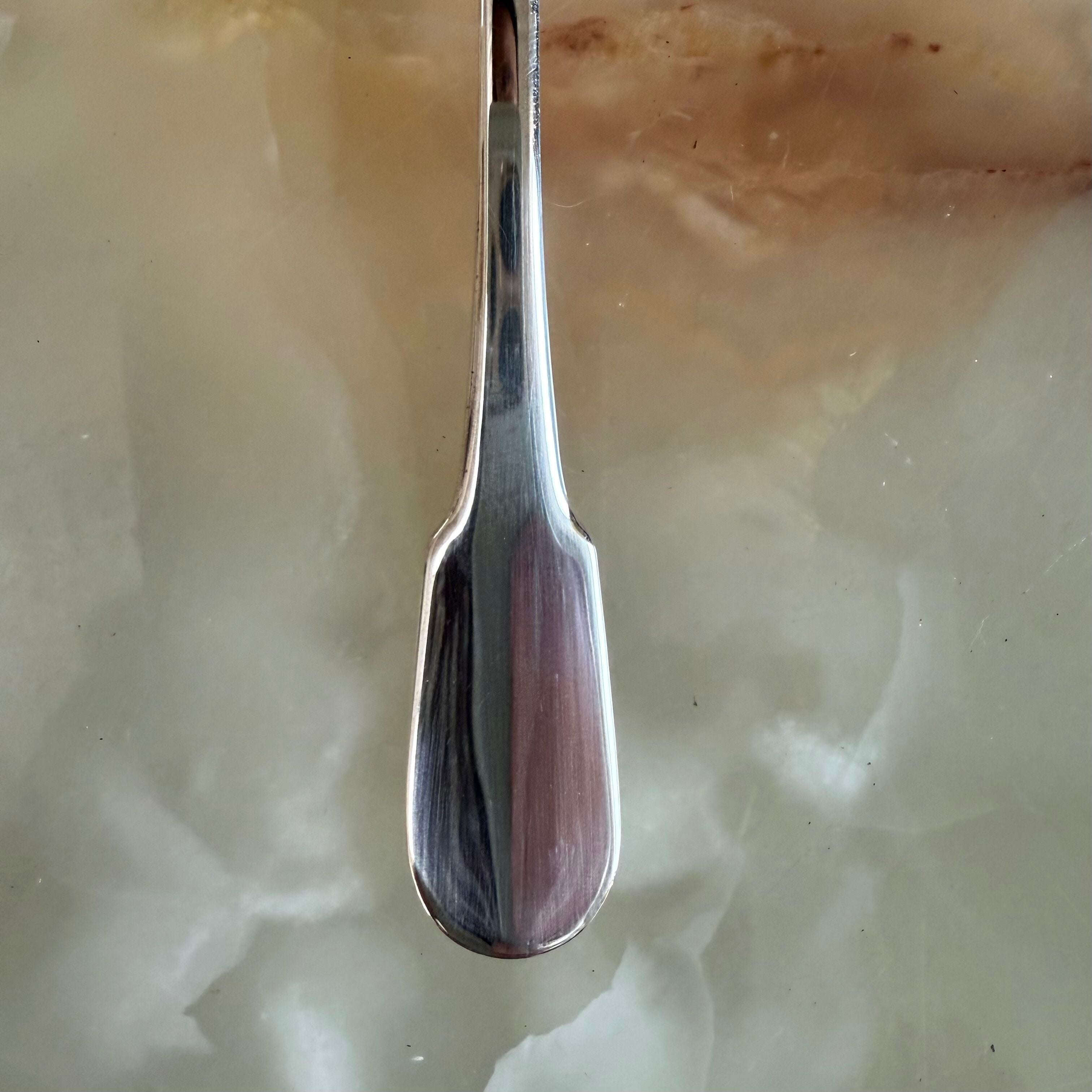 Christofle Cluny Silver Plated Snail Fork 0016045