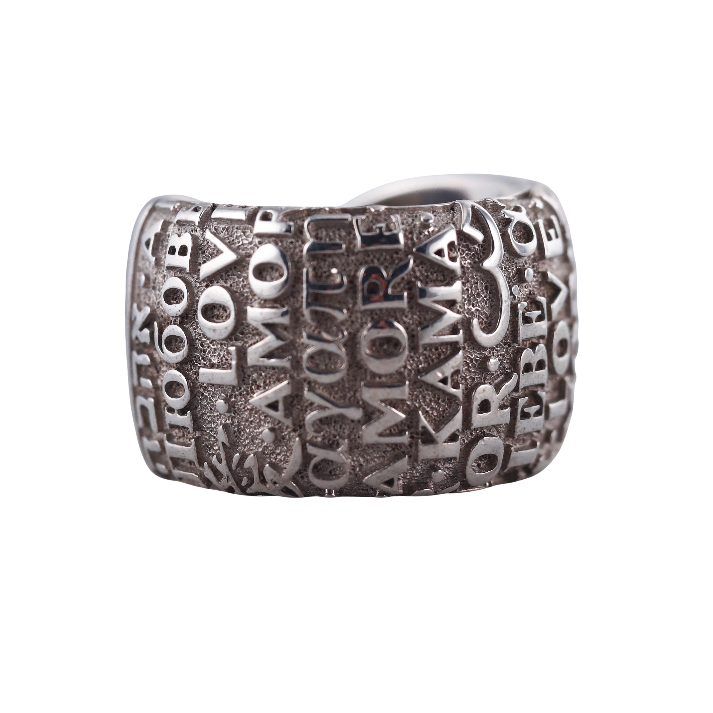 Pasquale Bruni Sterling Silver Band Ring 352, 353