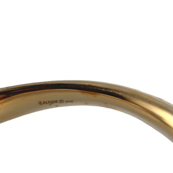 Lalique Opera National De Paris Eurydice Gold Plated Bracelet 10661600
