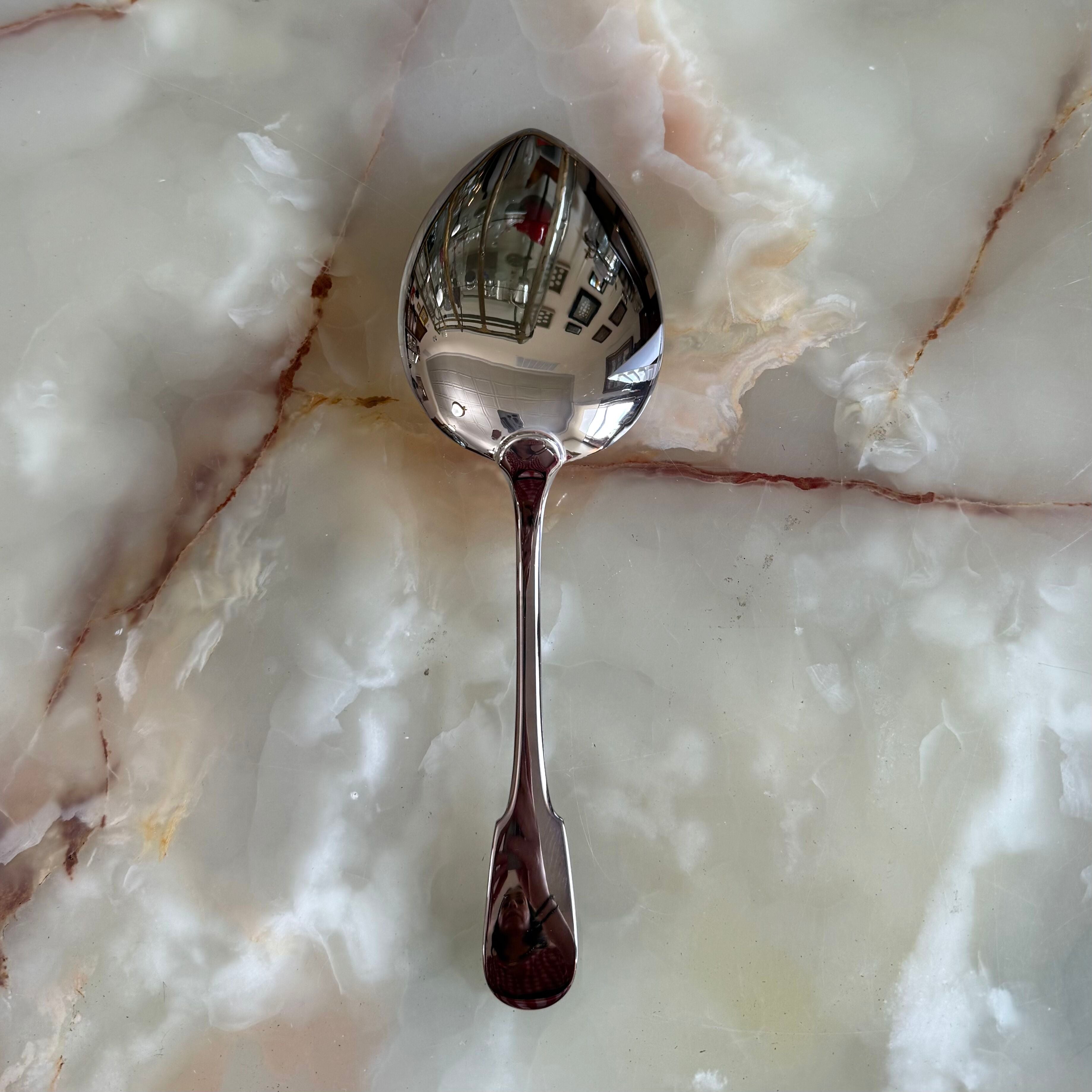 Christofle Cluny Silver Plated Ice Cream Serving Ladle