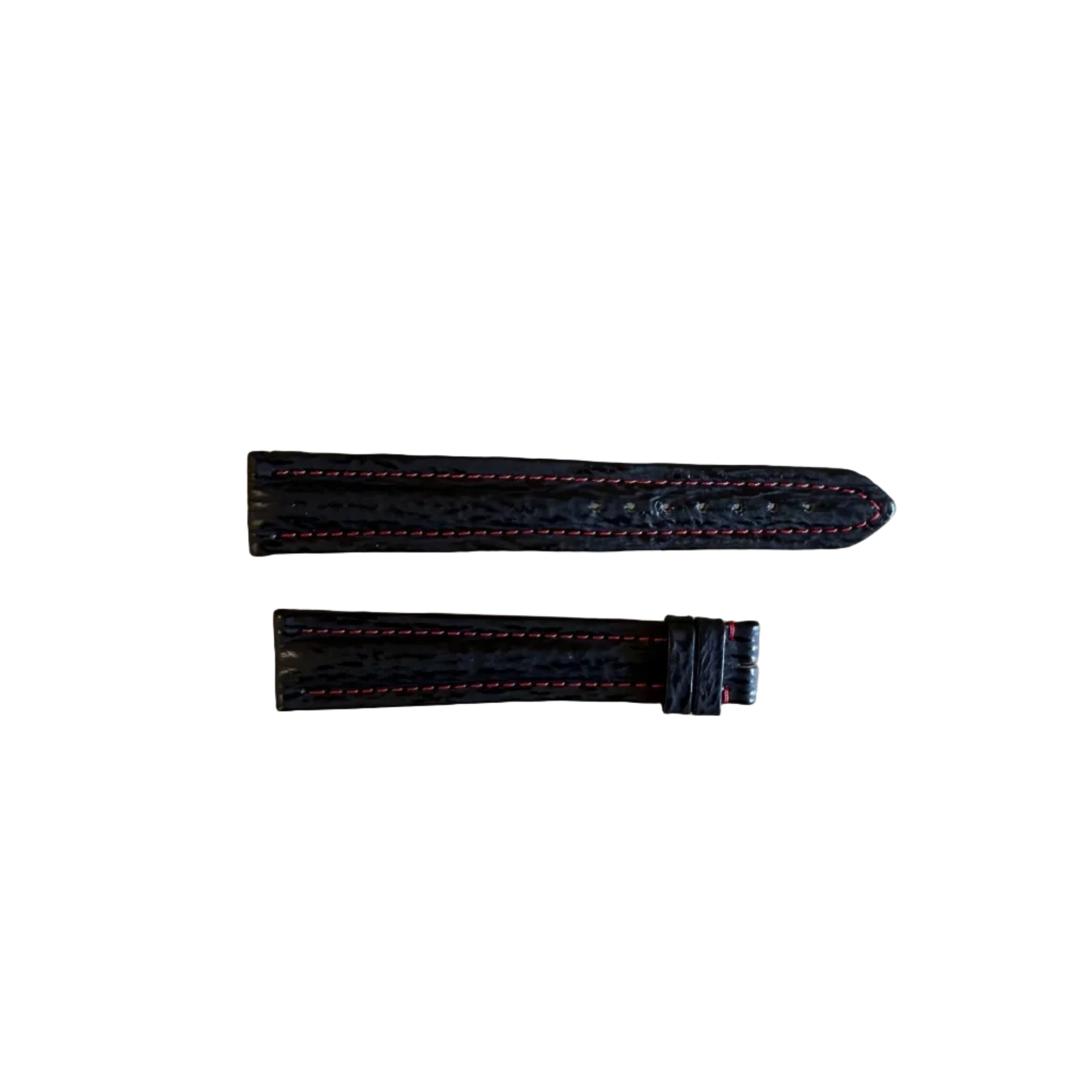 Authentic Zenith Black Shark Watch Strap Band 20mm 20-099