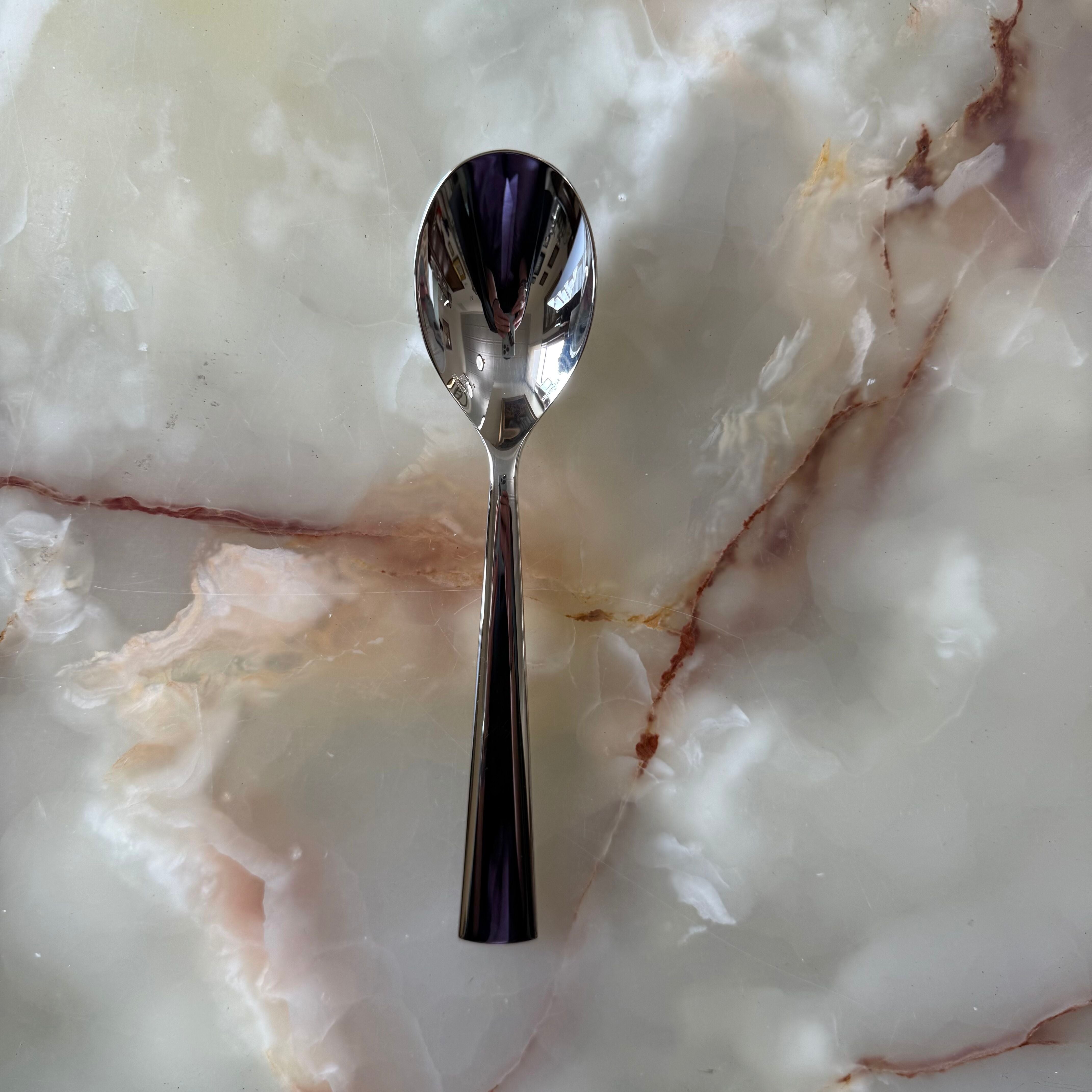Christofle Vertigo Silver Plated Soup Spoon Set of 8 0051002