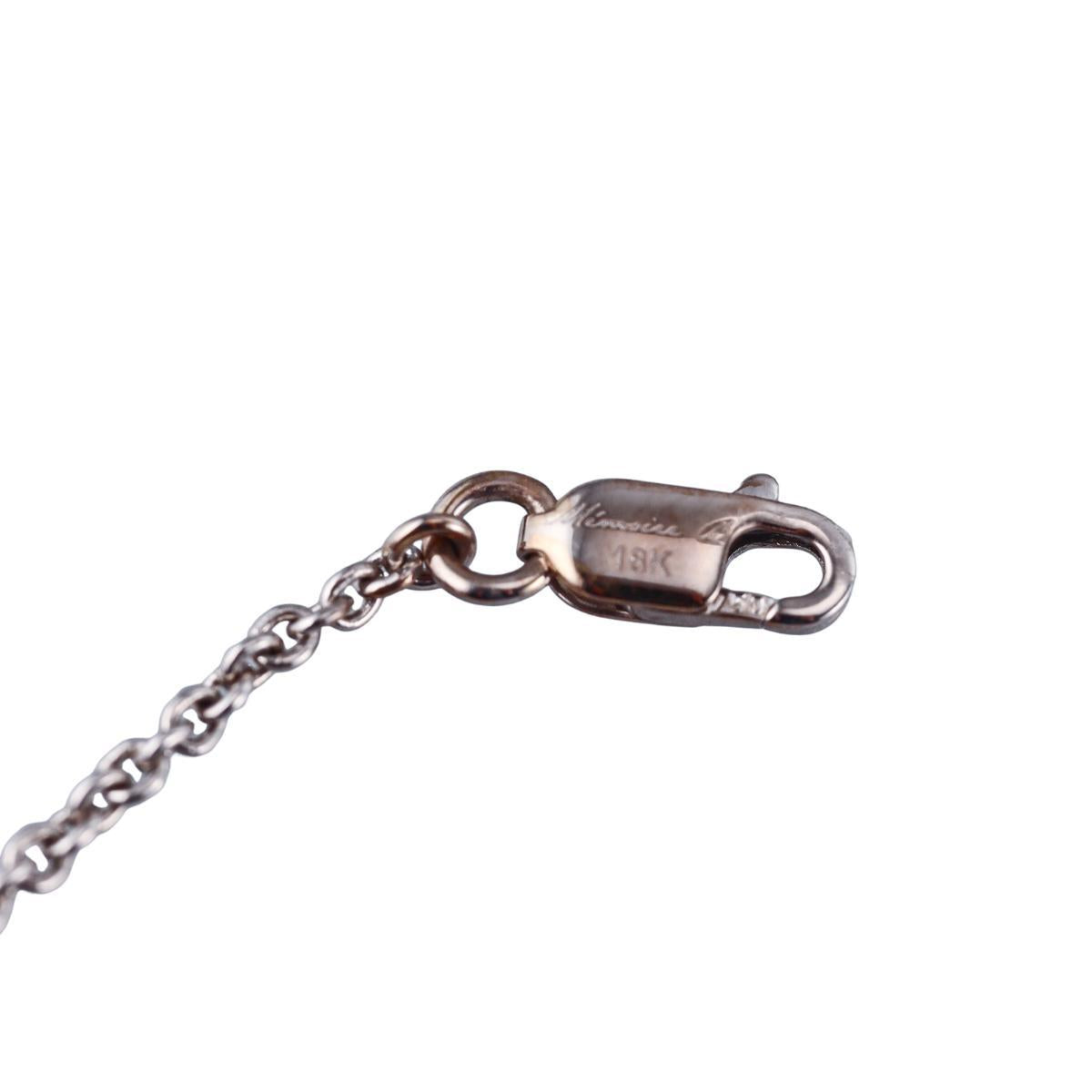 Memoire 18k Gold Diamond Necklace