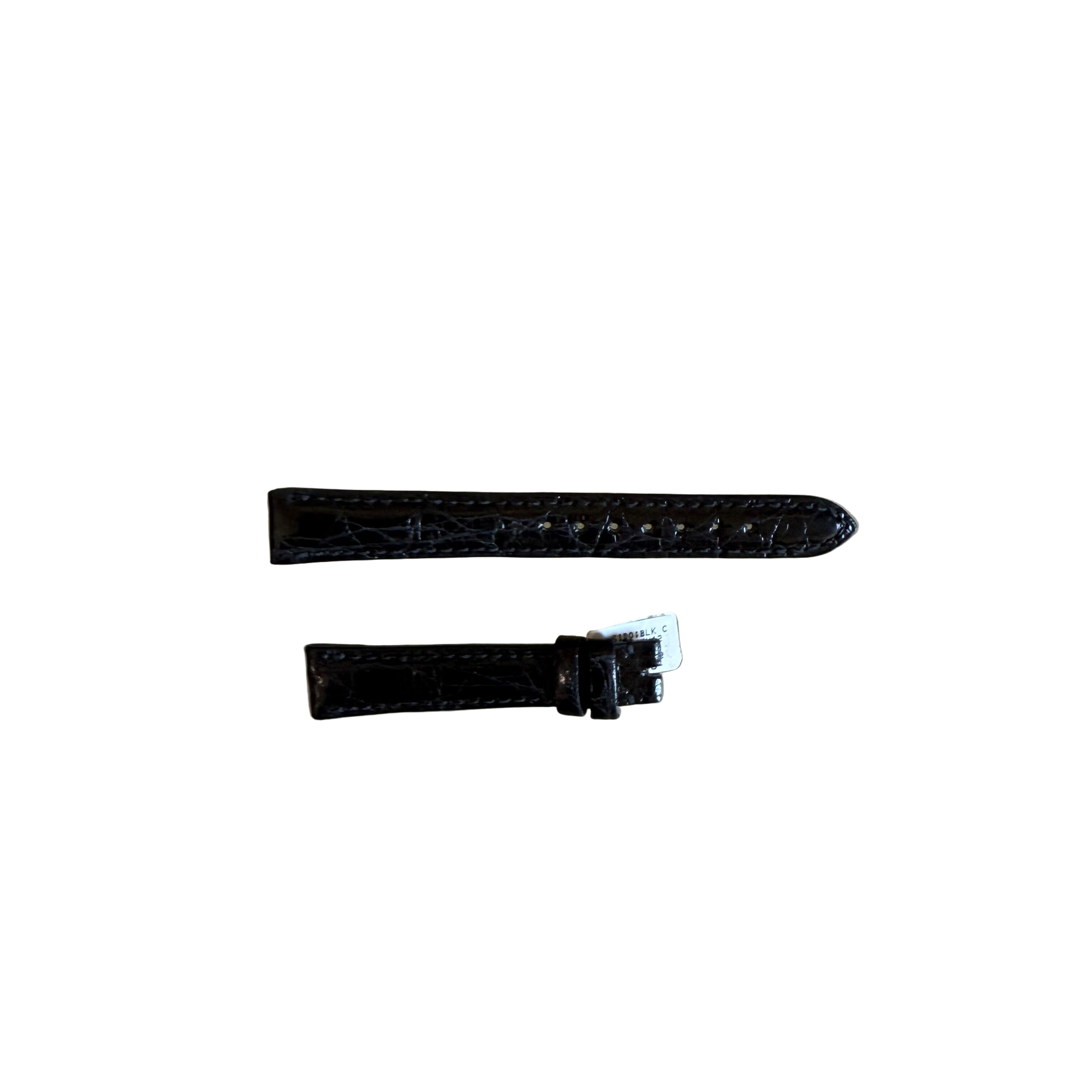 Genuine Alligator Watch Strap Band 14mm Padded & Stitched