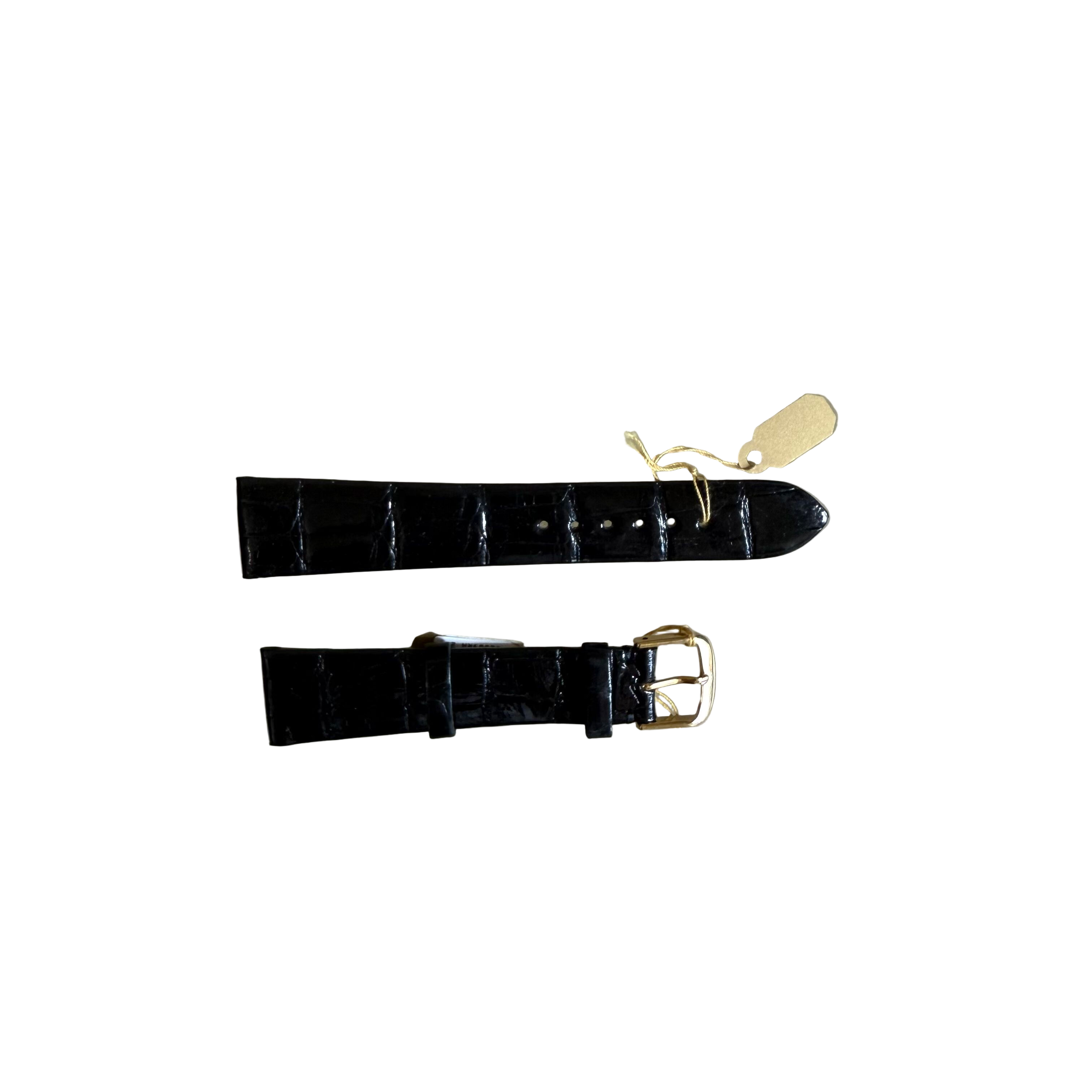 Genuine Alligator Watch Strap Band 20mm with Buckle