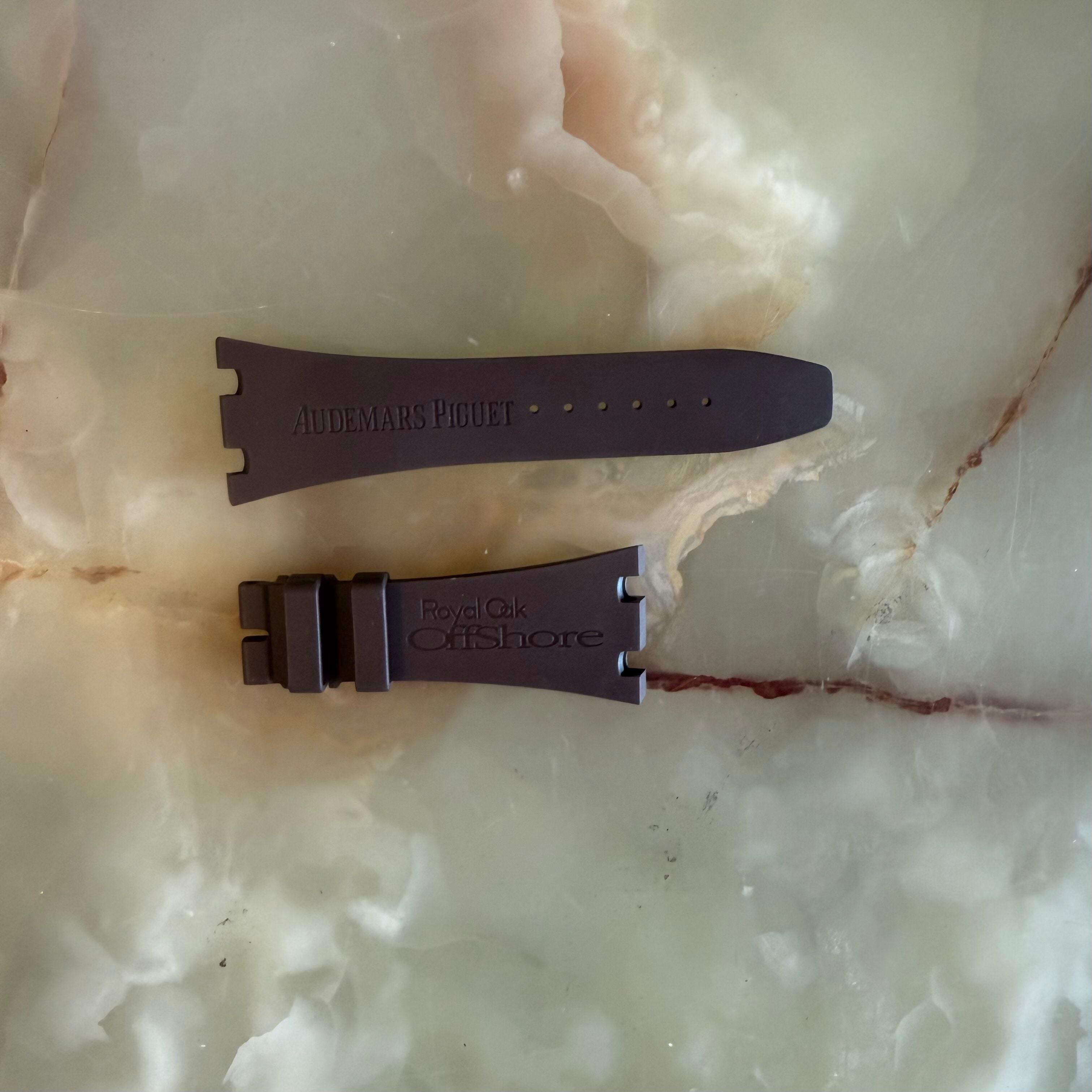 Authentic Audemars Piguet Brown Royal Oak Offshore Watch Strap Band 30mm