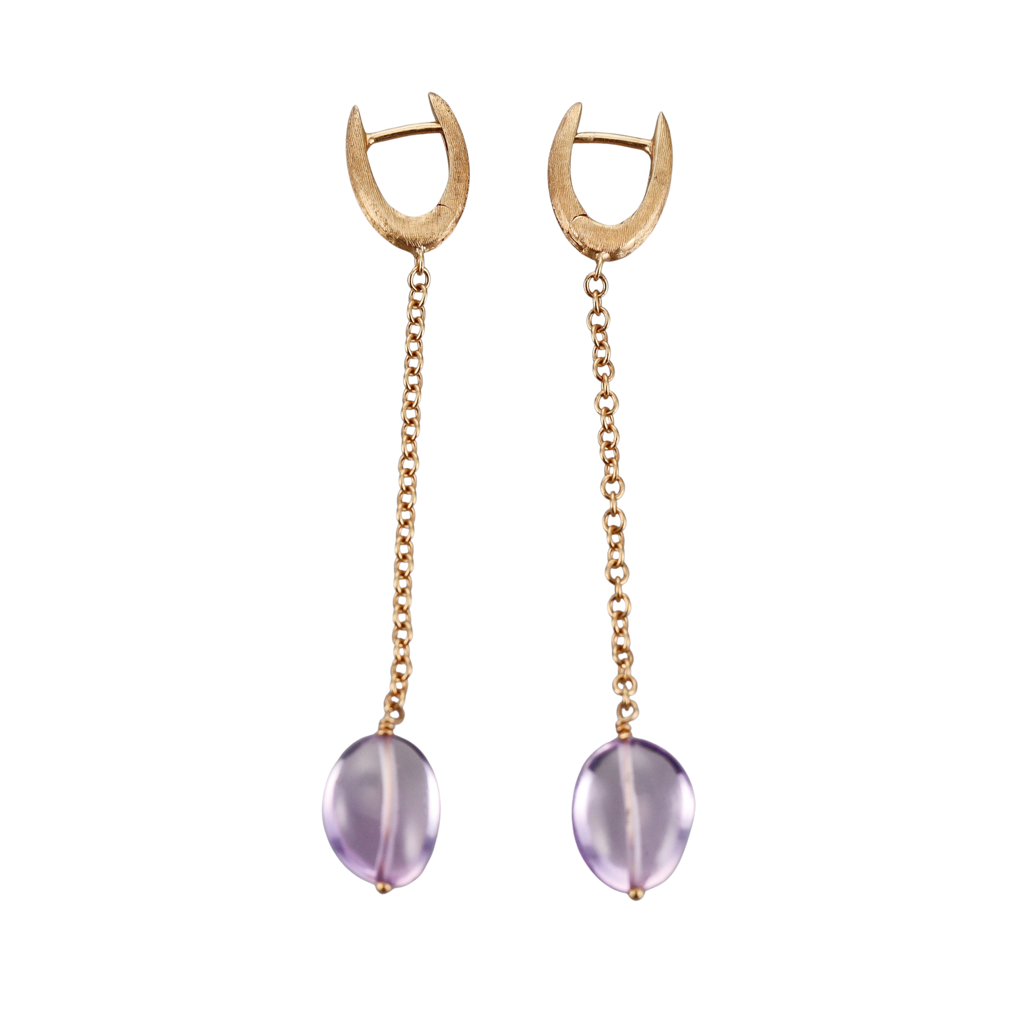 Marco Bicego Confetti 18K Gold Amethyst Earrings