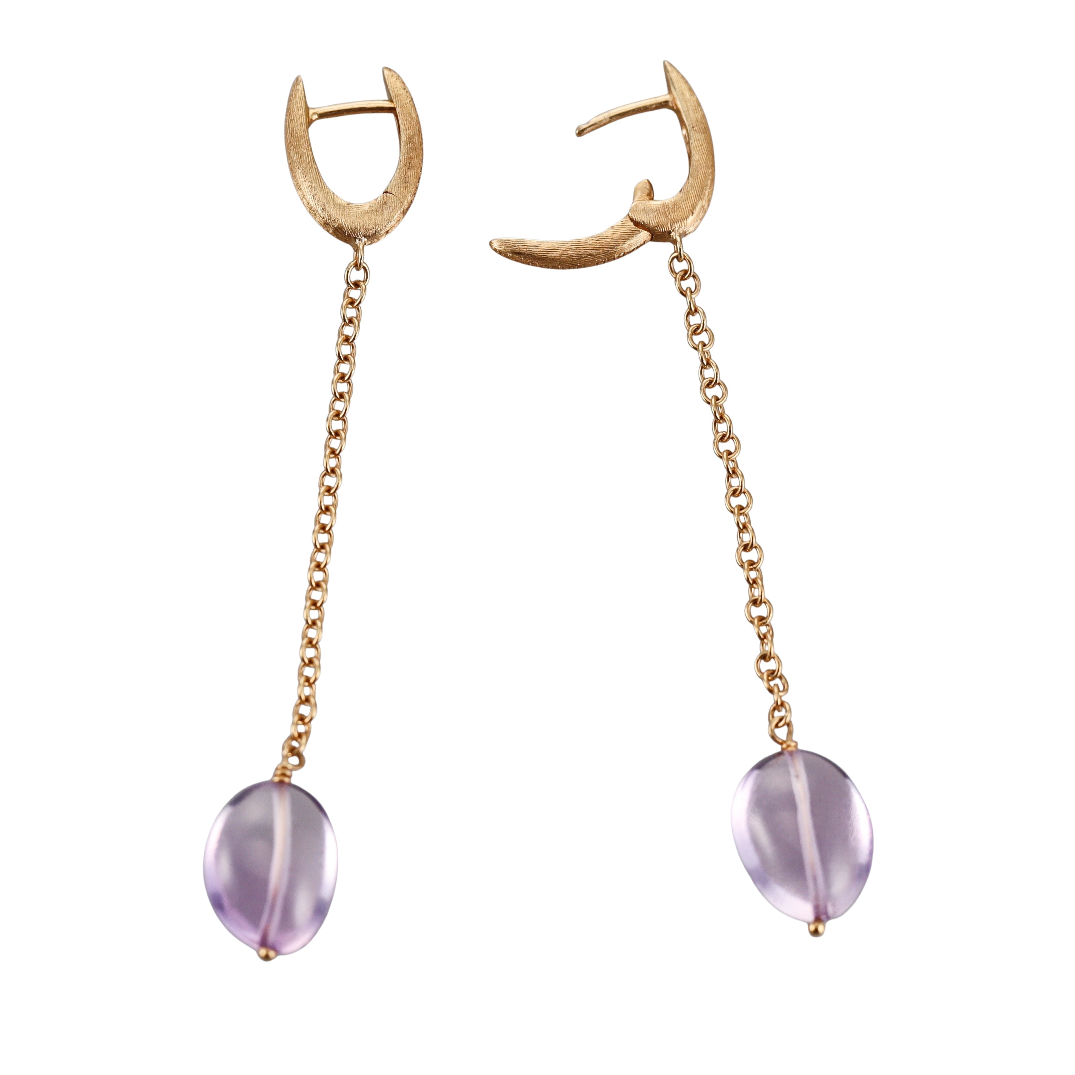 Marco Bicego Confetti 18K Gold Amethyst Earrings