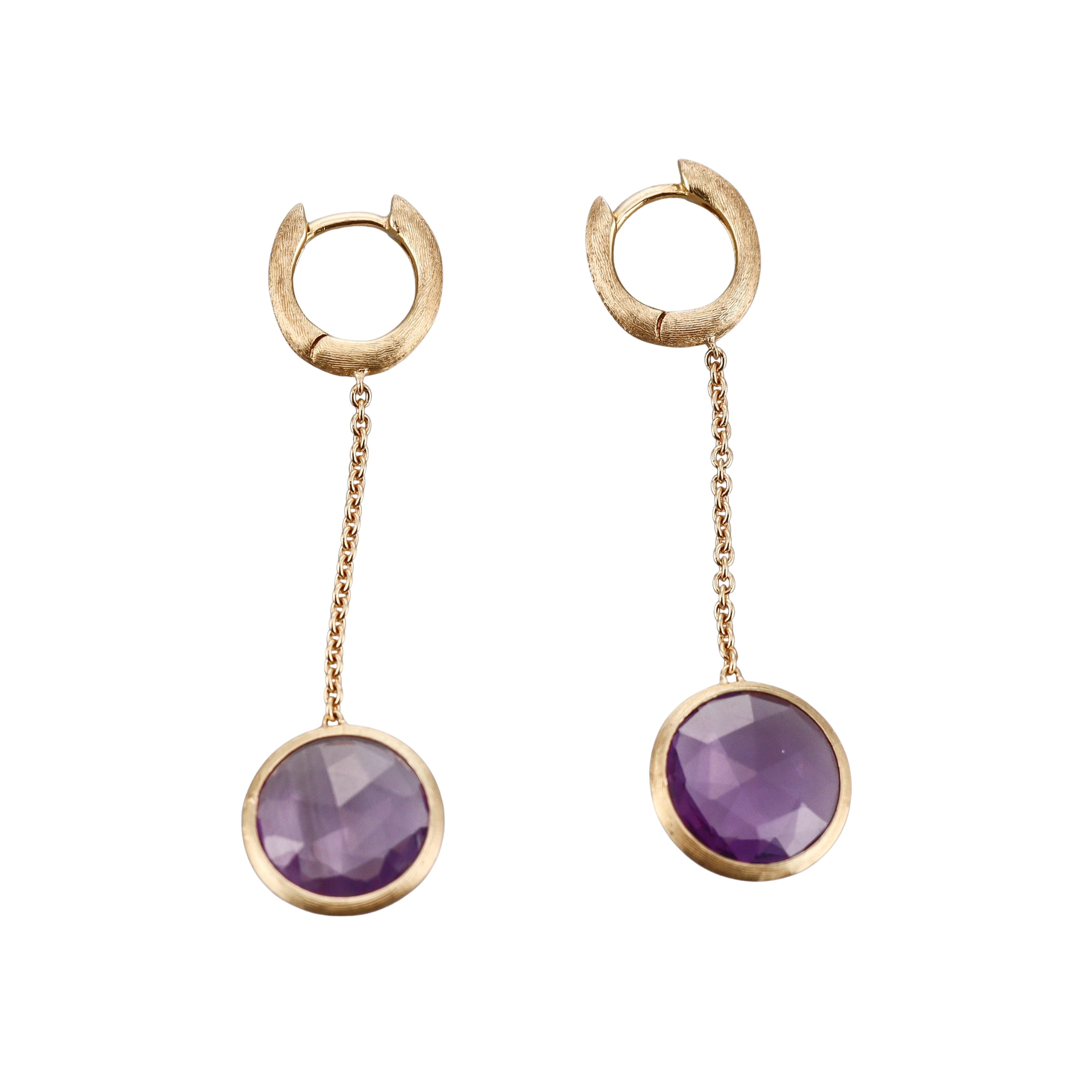 Marco Bicego Jaipur 18K Amethyst Earrings
