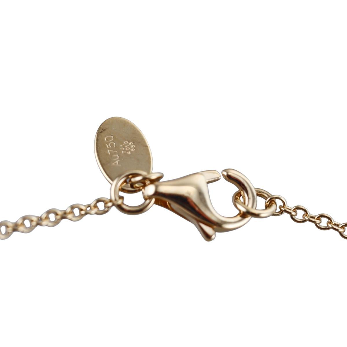 Memoire Vintage Petal 18k Gold Diamond Pendant Necklace