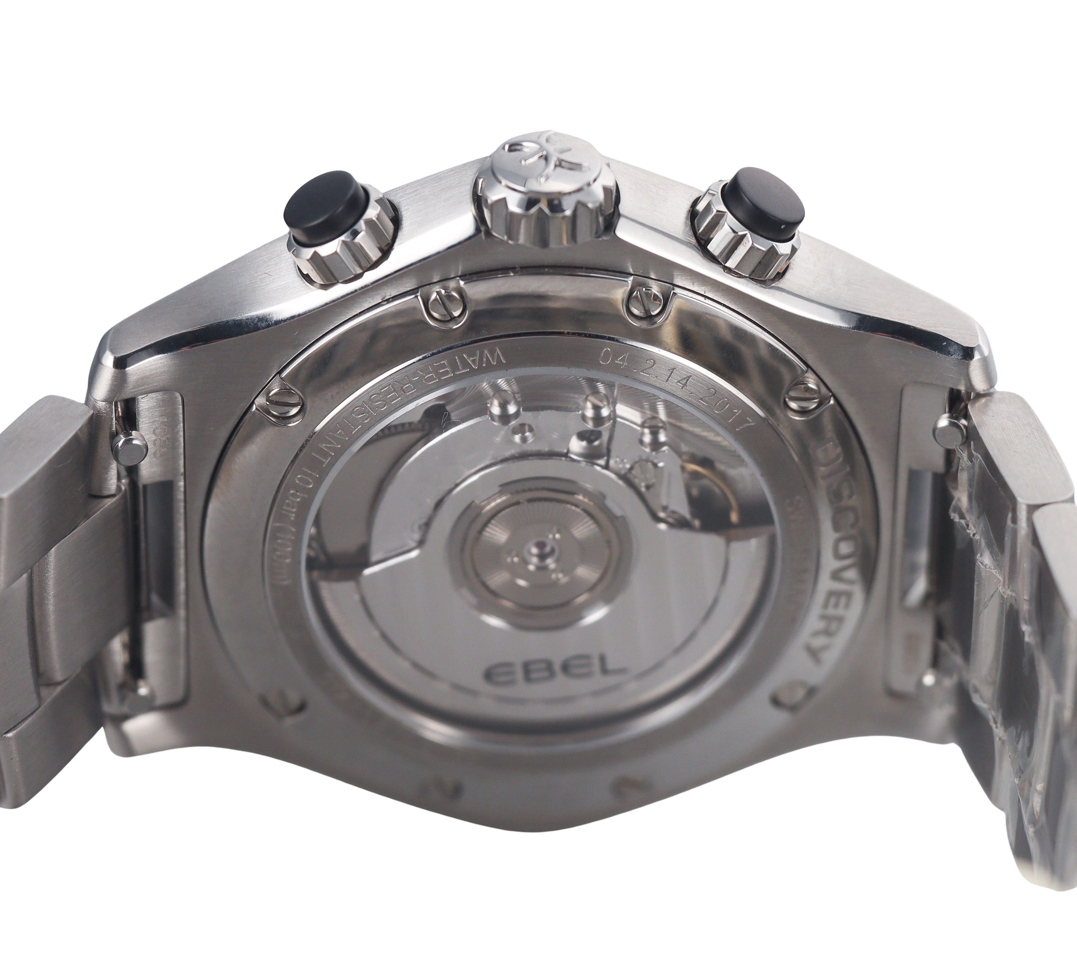 Ebel Discovery Men's Chronograph Steel Watch 1216460