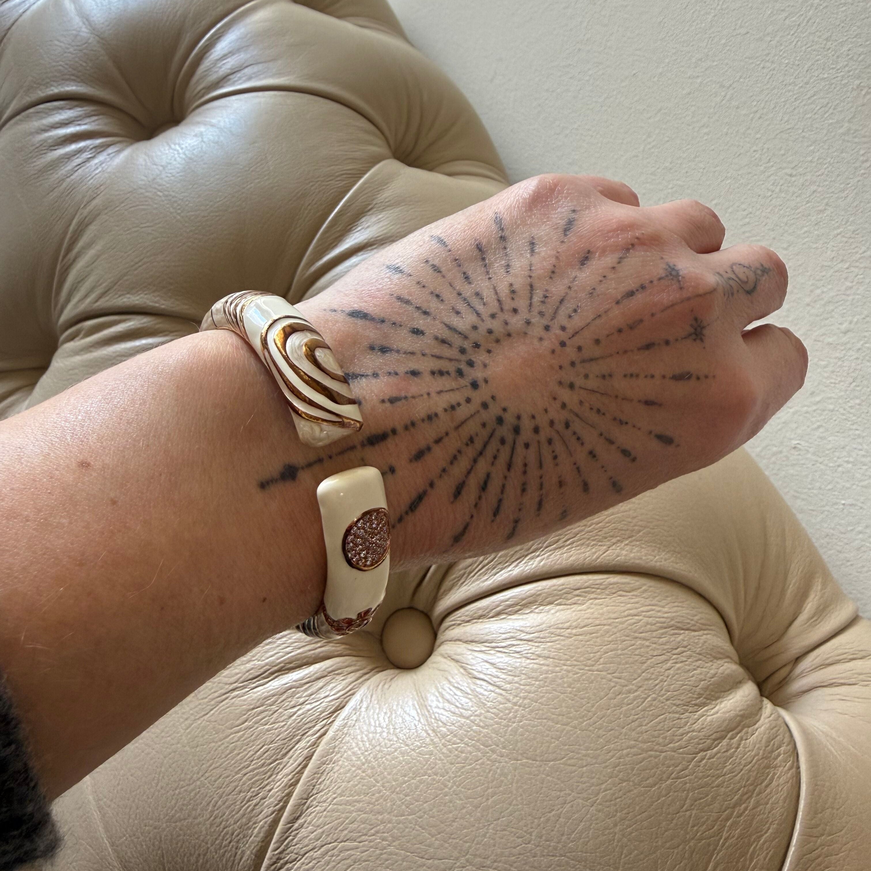 Lauren G Adams Bangle Enamel Bracelet