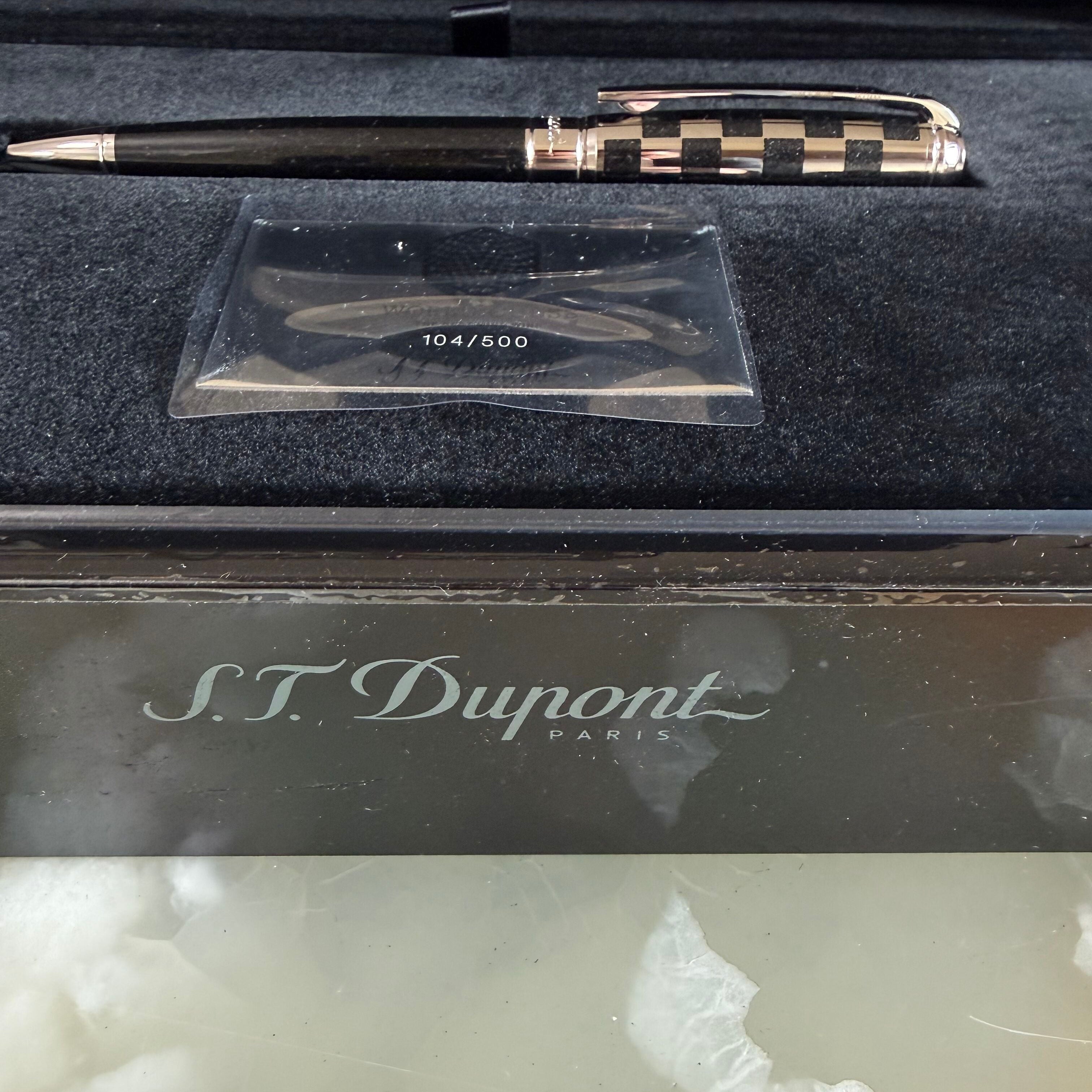 S.T. Dupont World Chess Meteorite Dust Ballpoint Pen 415187