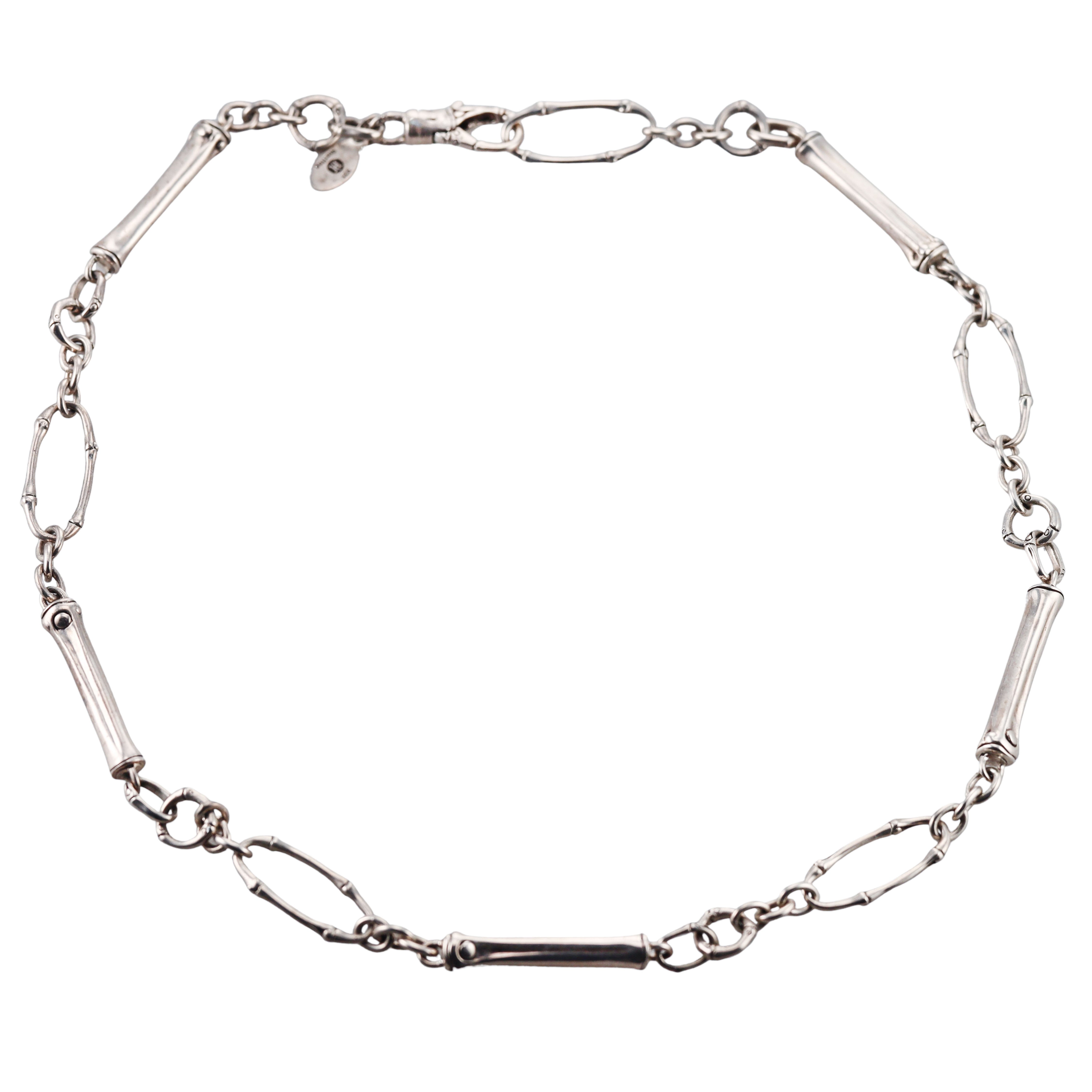 John Hardy Bamboo Sterling Silver Necklace