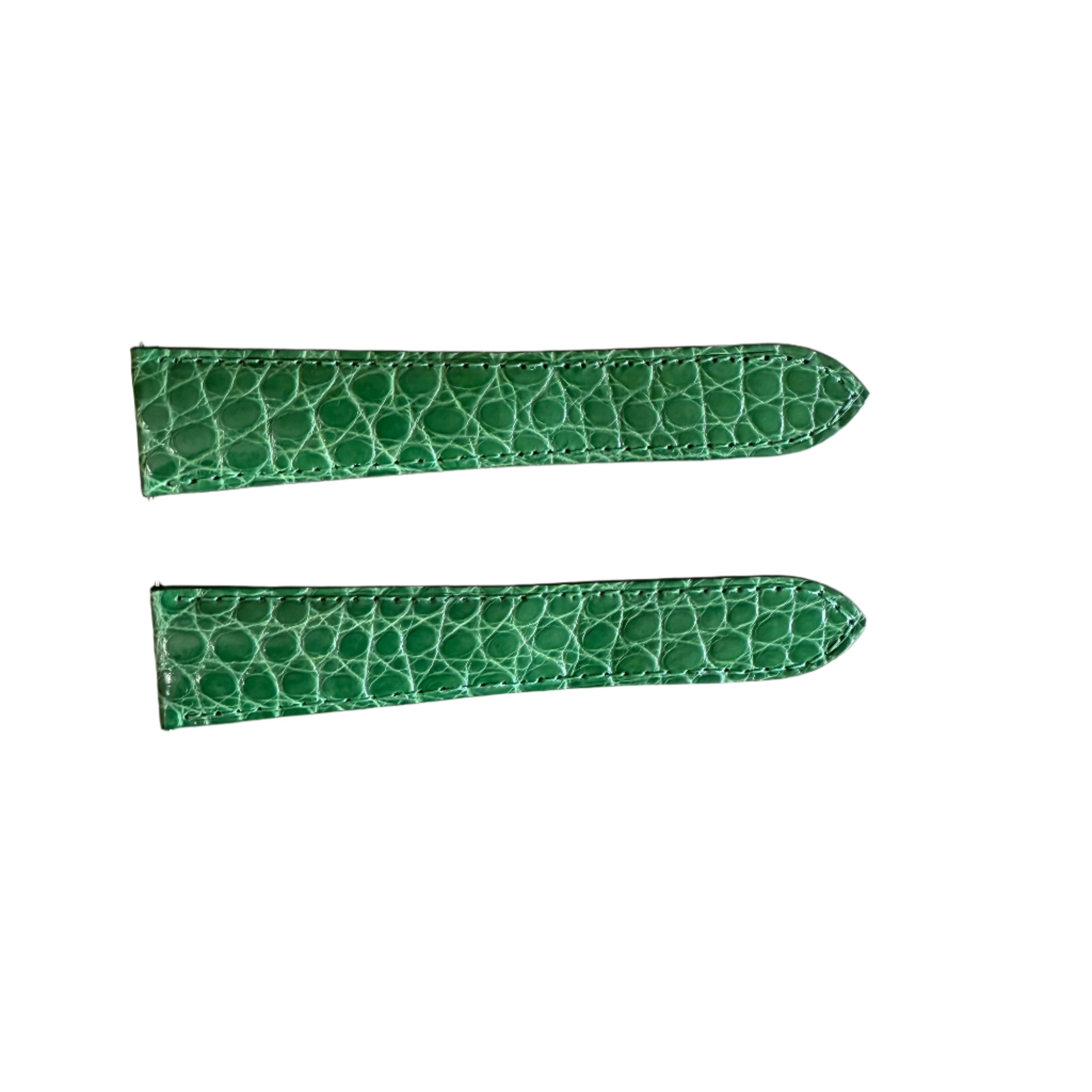 Authentic Camille Fournet Green Alligator Watch Strap Band 23mm