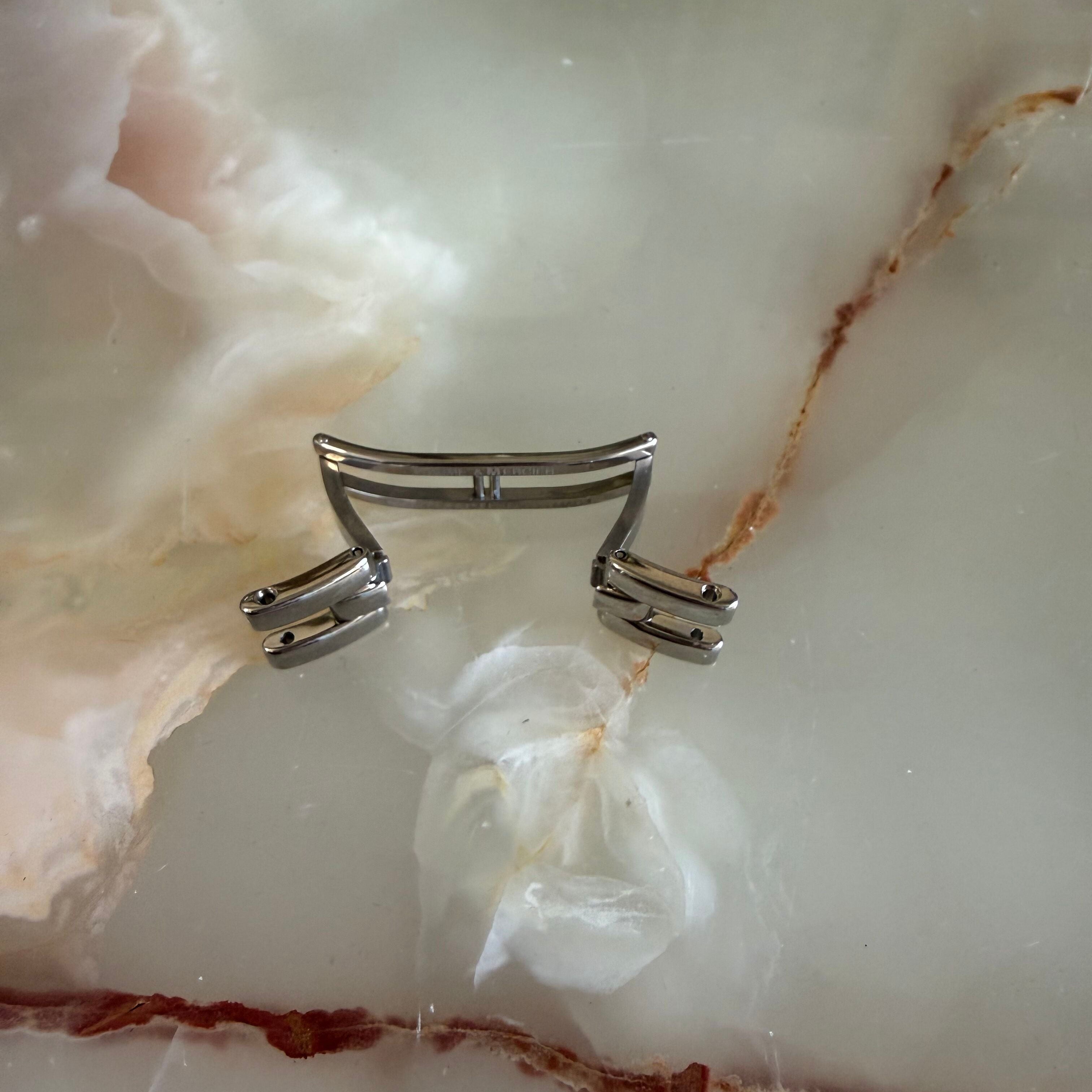 Authentic Baume & Mercier Stainless Steel 12mm Clasp Buckle BNM1100067