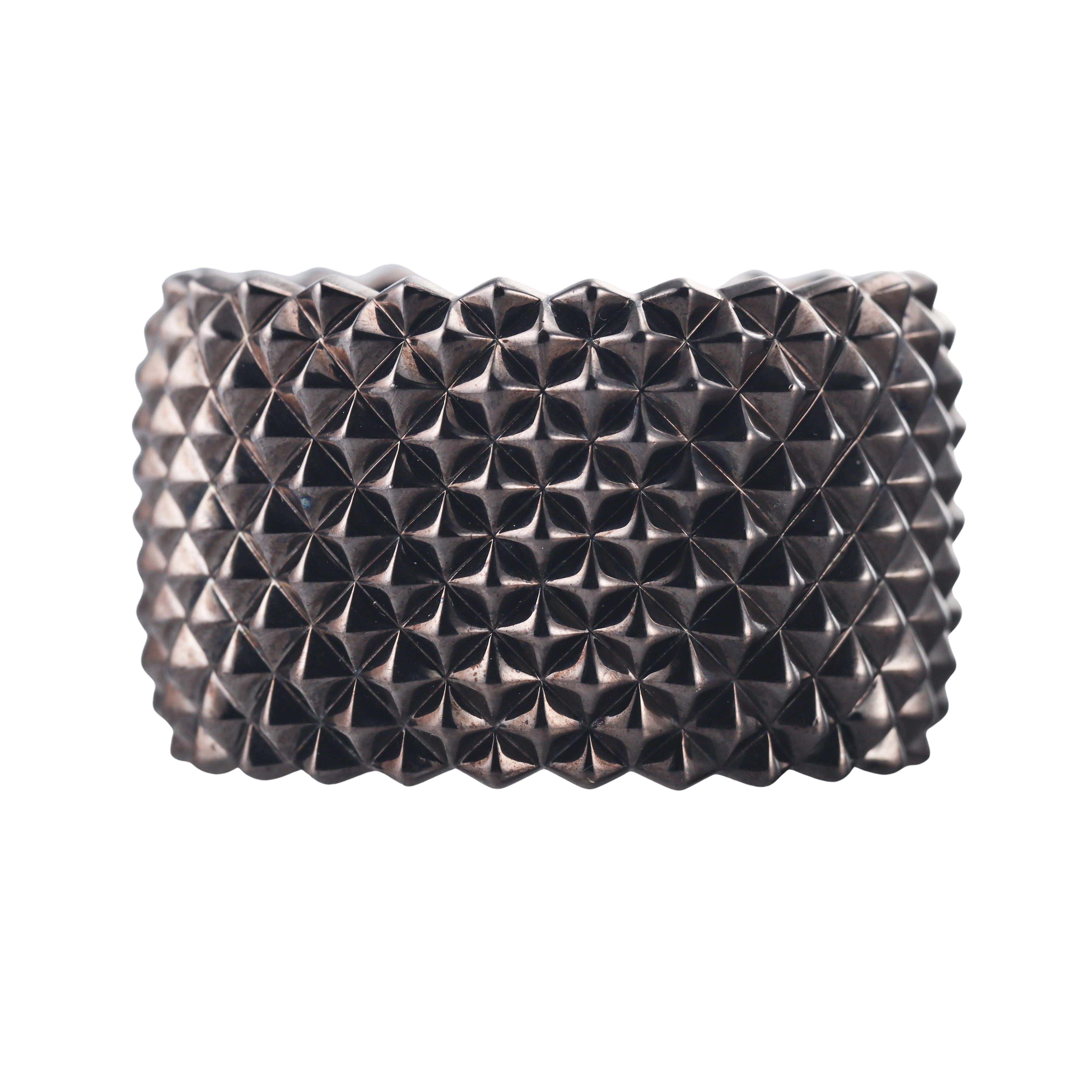 Stephen Webster Blackened Silver Superstud Cuff Bracelet