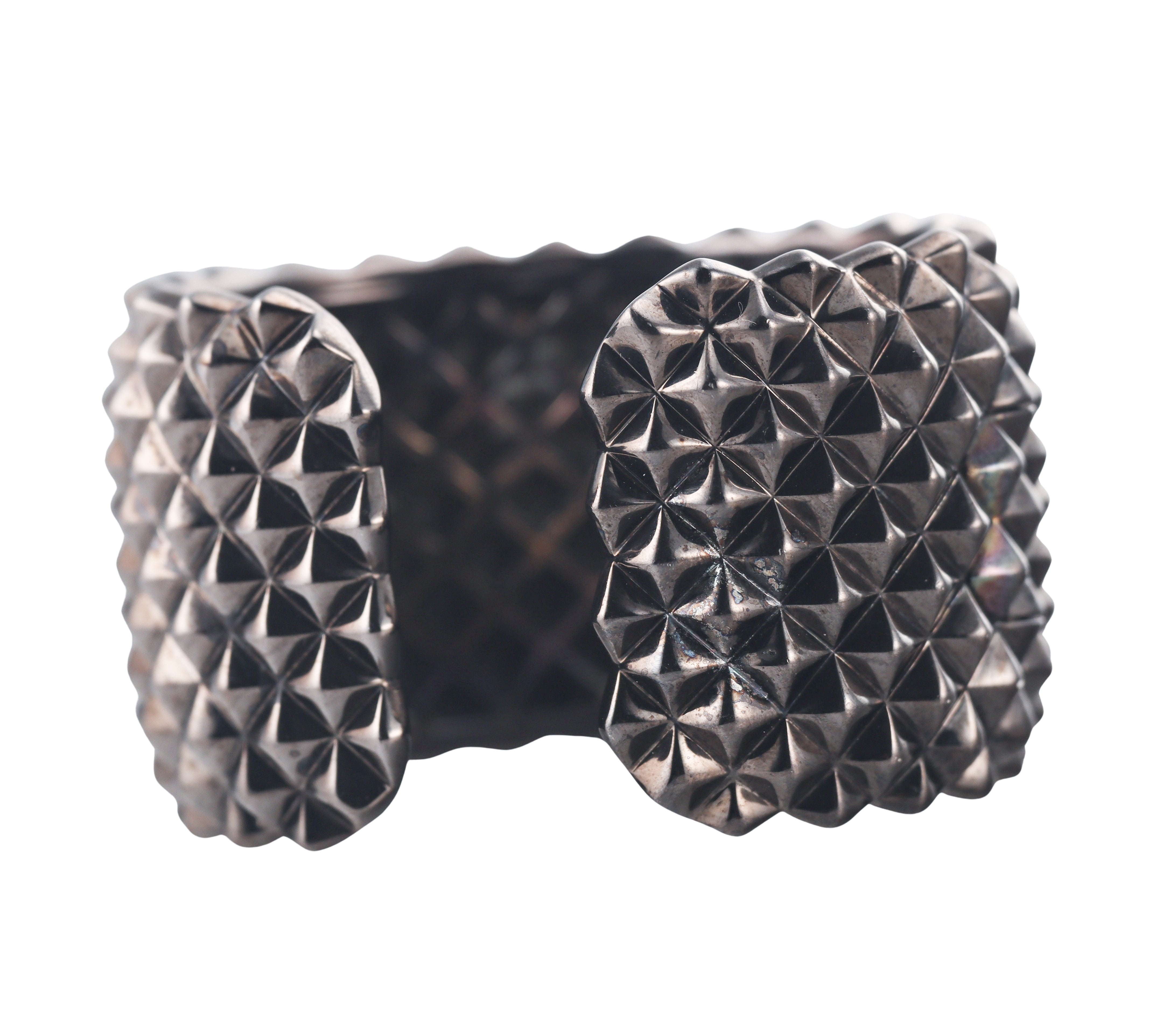 Stephen Webster Blackened Silver Superstud Cuff Bracelet